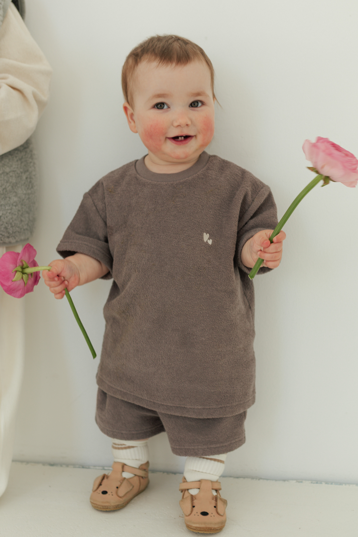 T-Shirt "Thordis" | Mini | Noisette