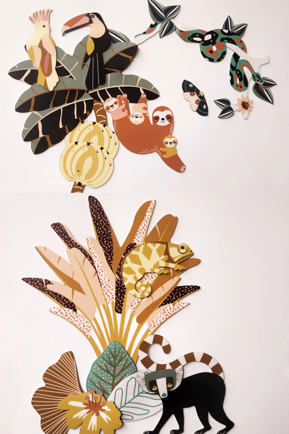 Magnete - Dschungle Tiere