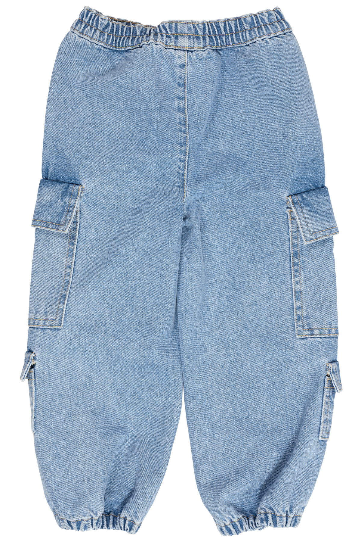 Cargo Denim Hosen "Blue Indigo"