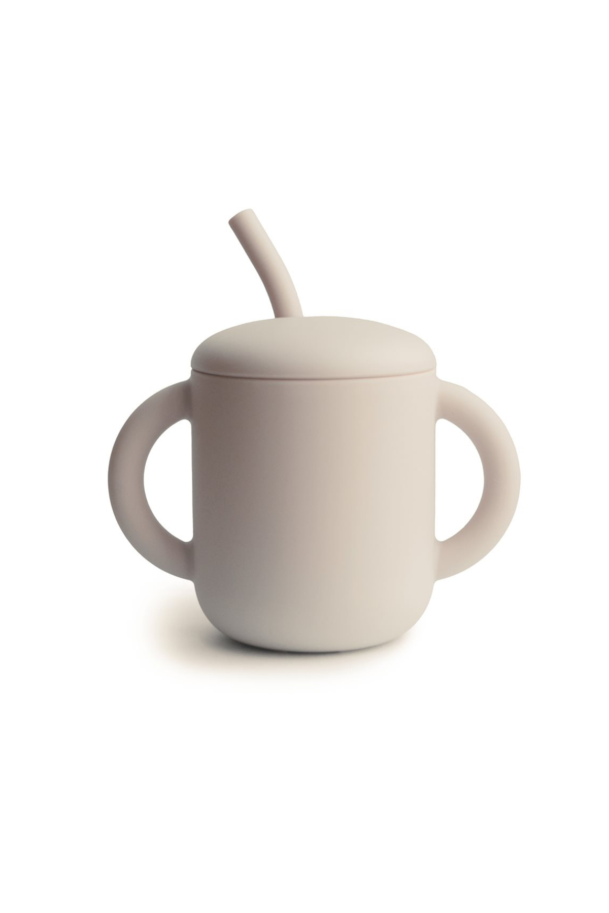 Becher mit Strohhalm | verschiedene Farben