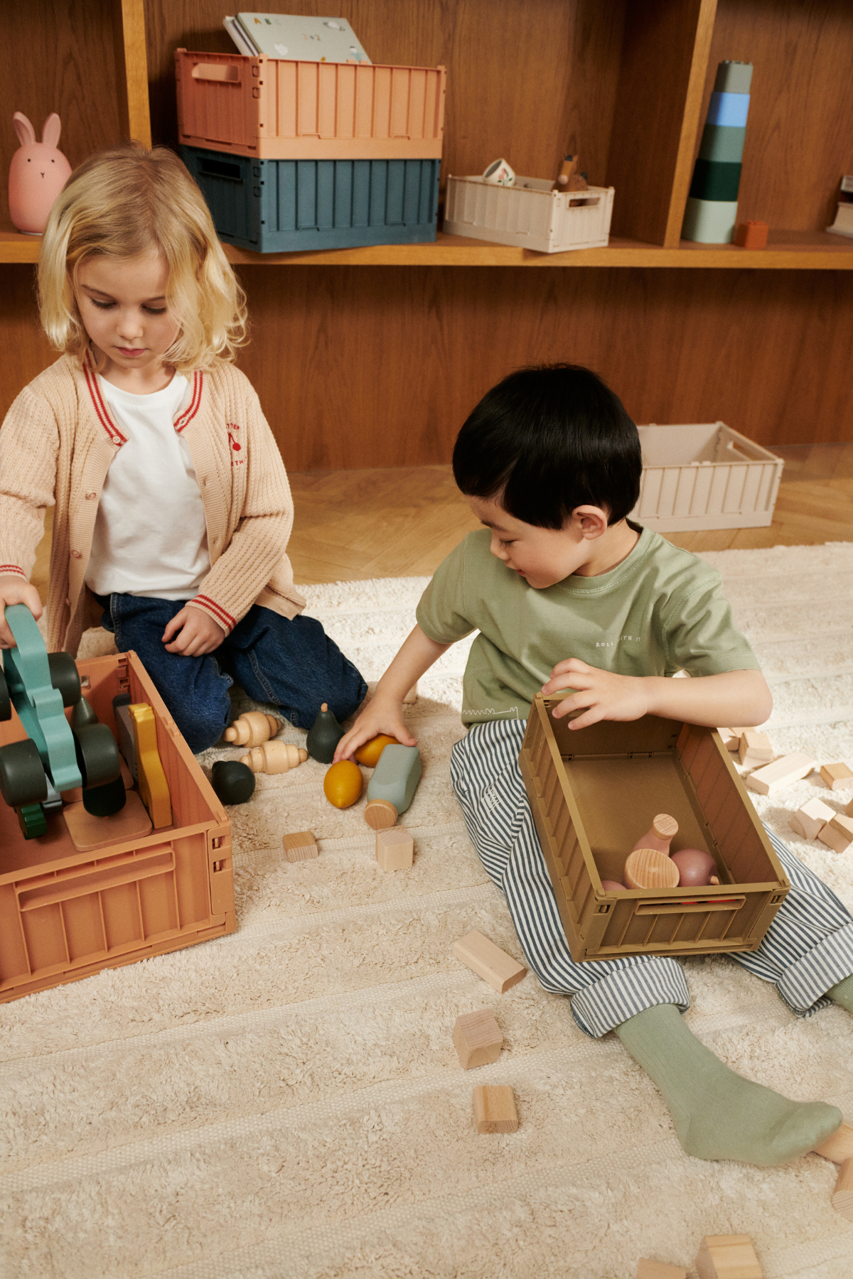 Aufbewahrungsbox "Weston" 2er Pack | Größe M