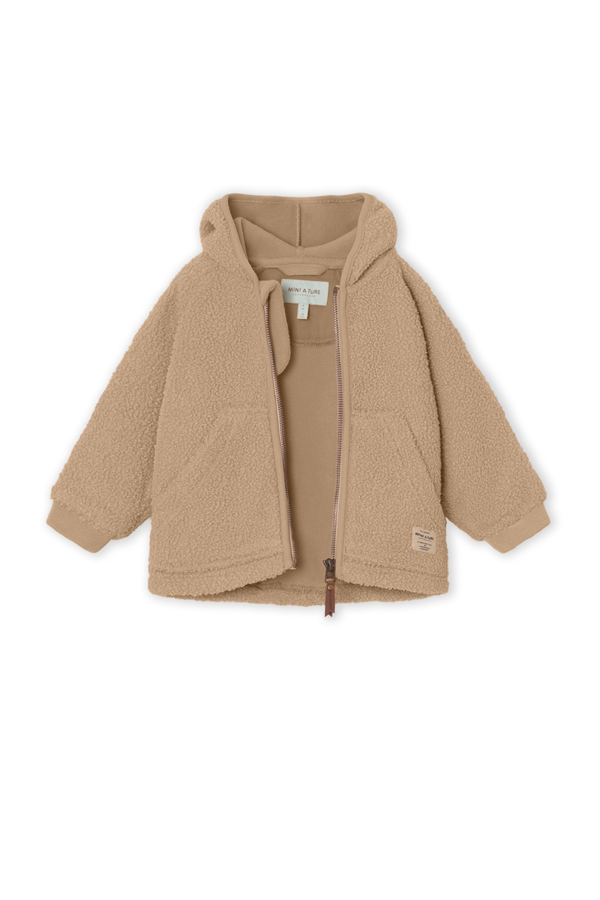 Teddyfleece Jacke "Liff" | Savannah Tan