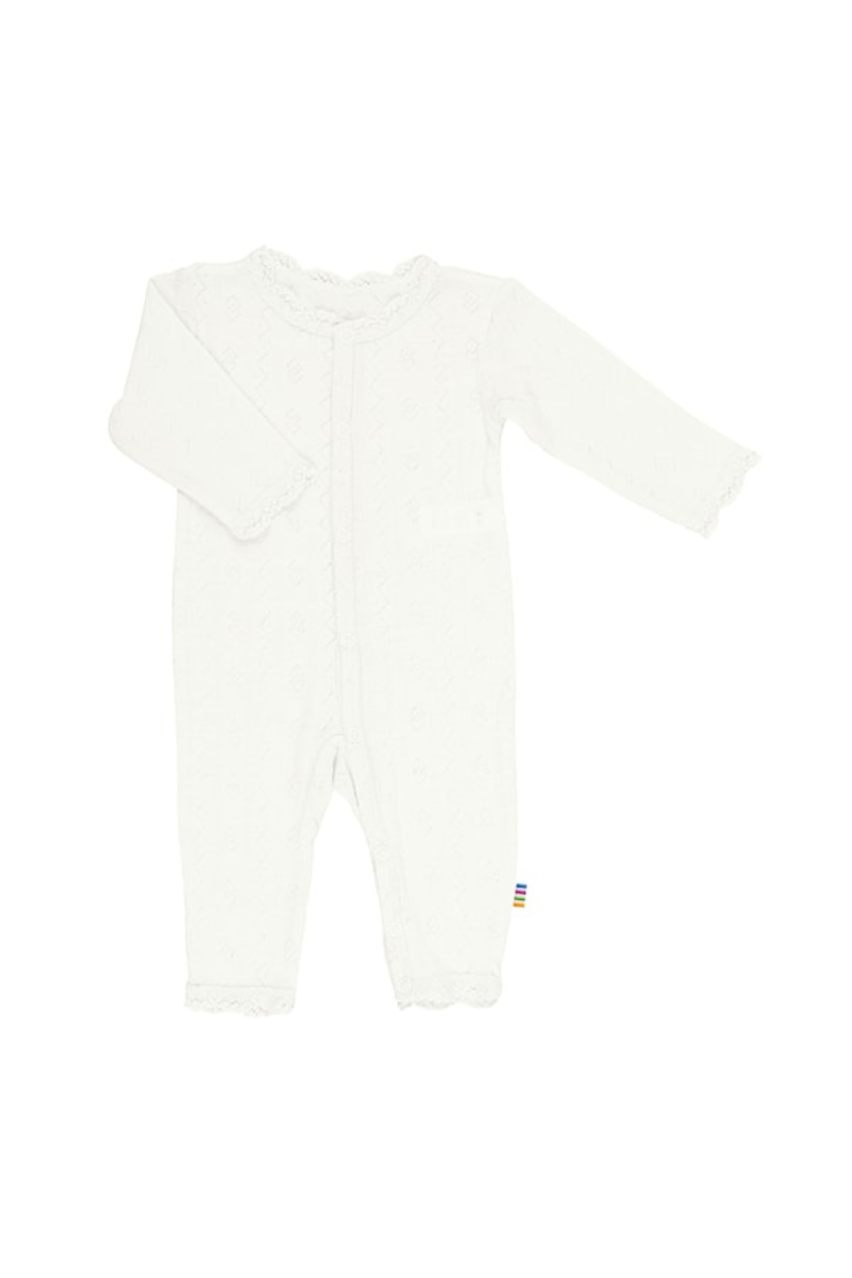 Overall "Pointelle" aus Wolle/Seide