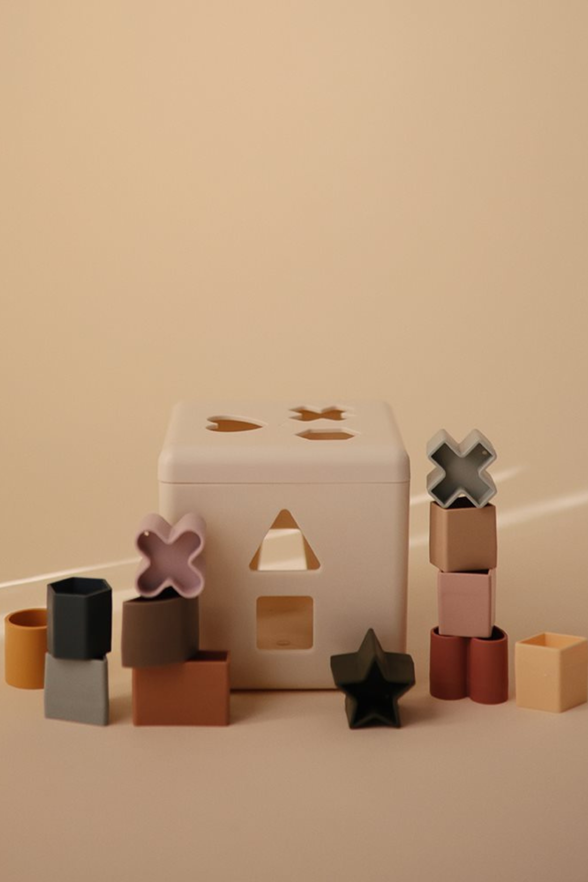 Babyspielzeug: Formsortierbox "Shape Sorting Box"