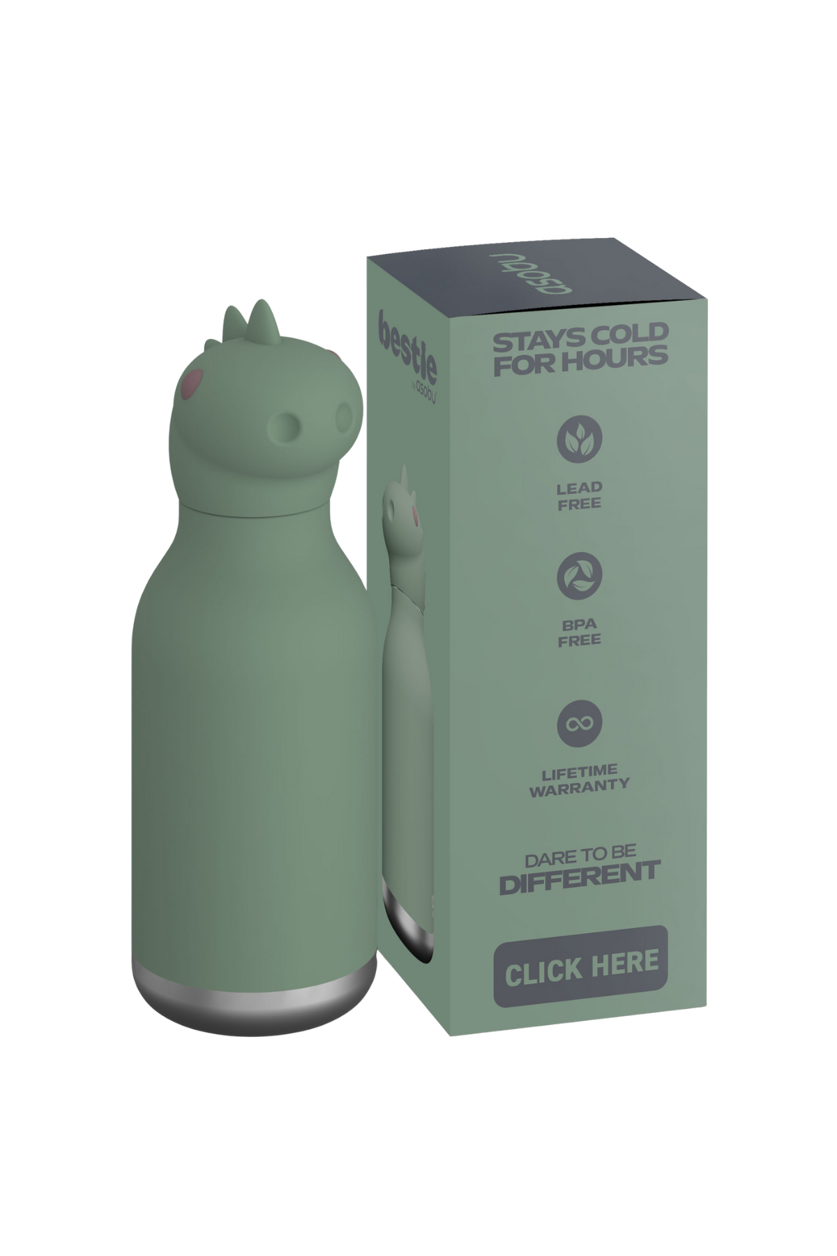 Trinkflasche "Bestie Bottle" | Dinosaur