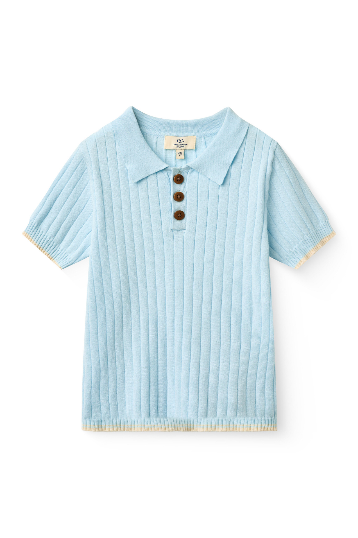 Ripp-Polo | Ice Blue/Cream