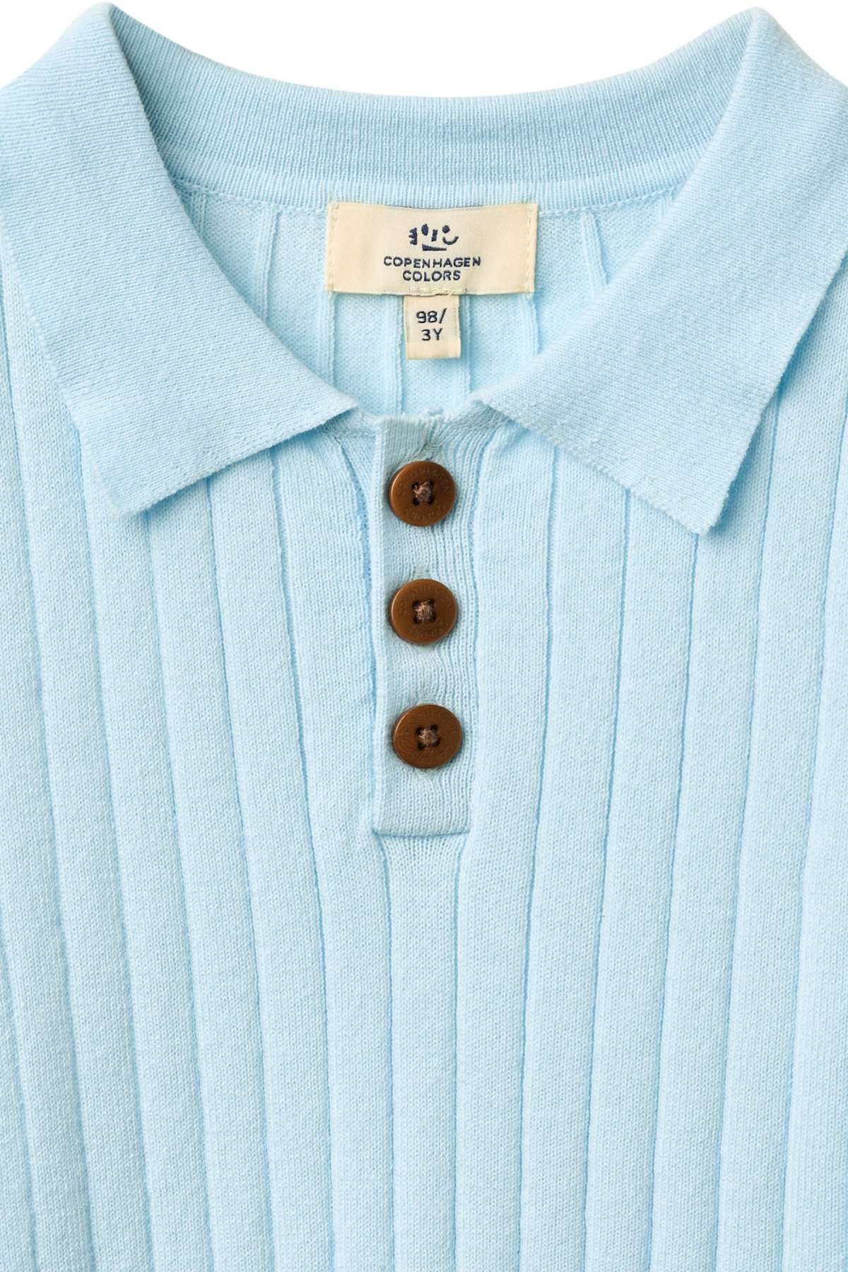 Ripp-Polo | Ice Blue/Cream