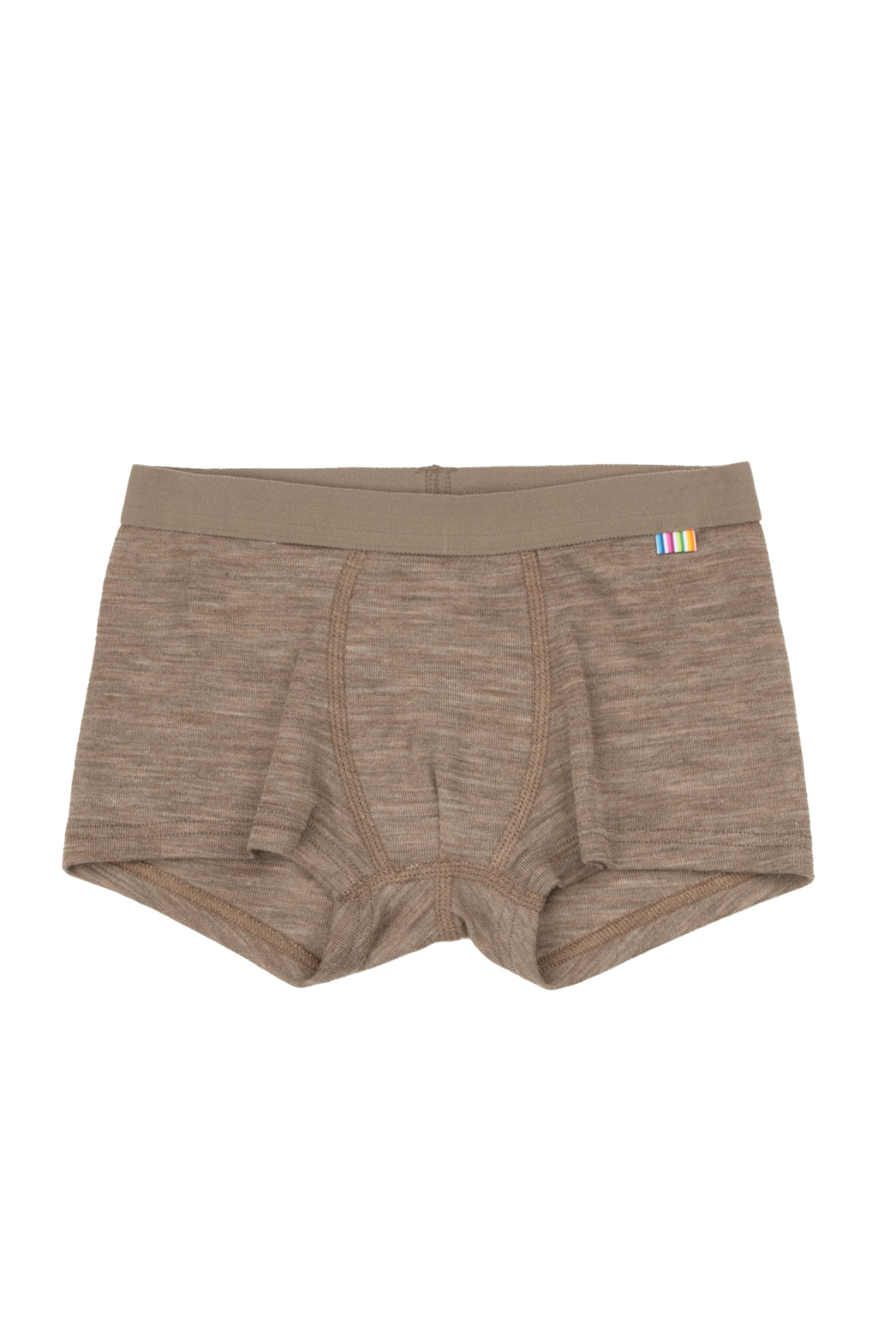Boxershorts aus Merinowolle/Seide | Hellbraun