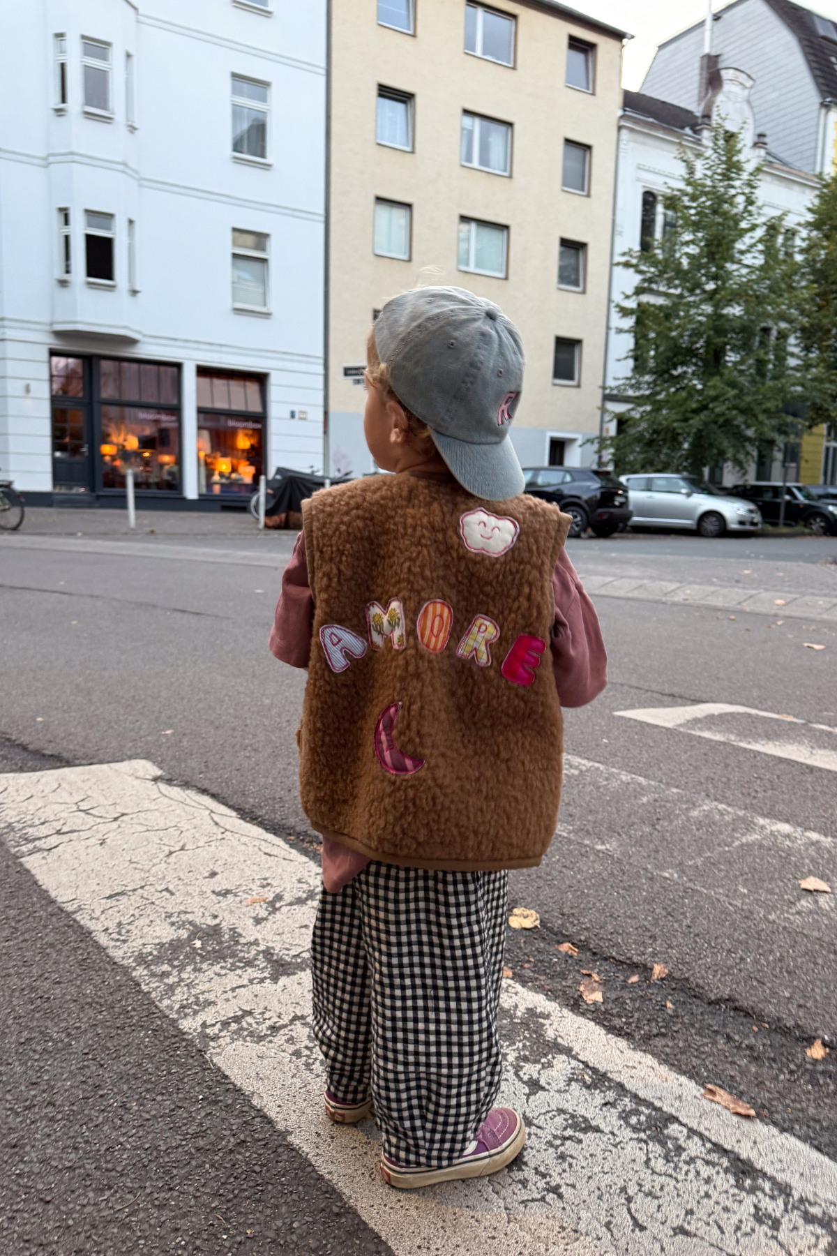 Wollweste "Amore" | Kastanie