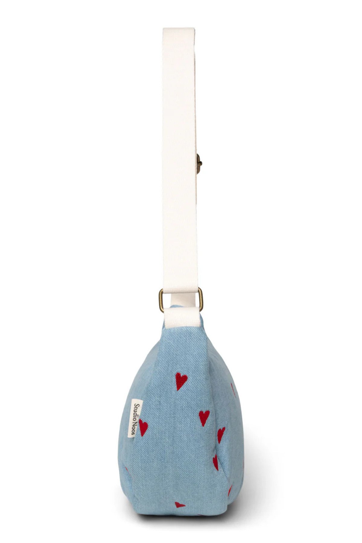 Mom Umhängetasche | Denim Hearts