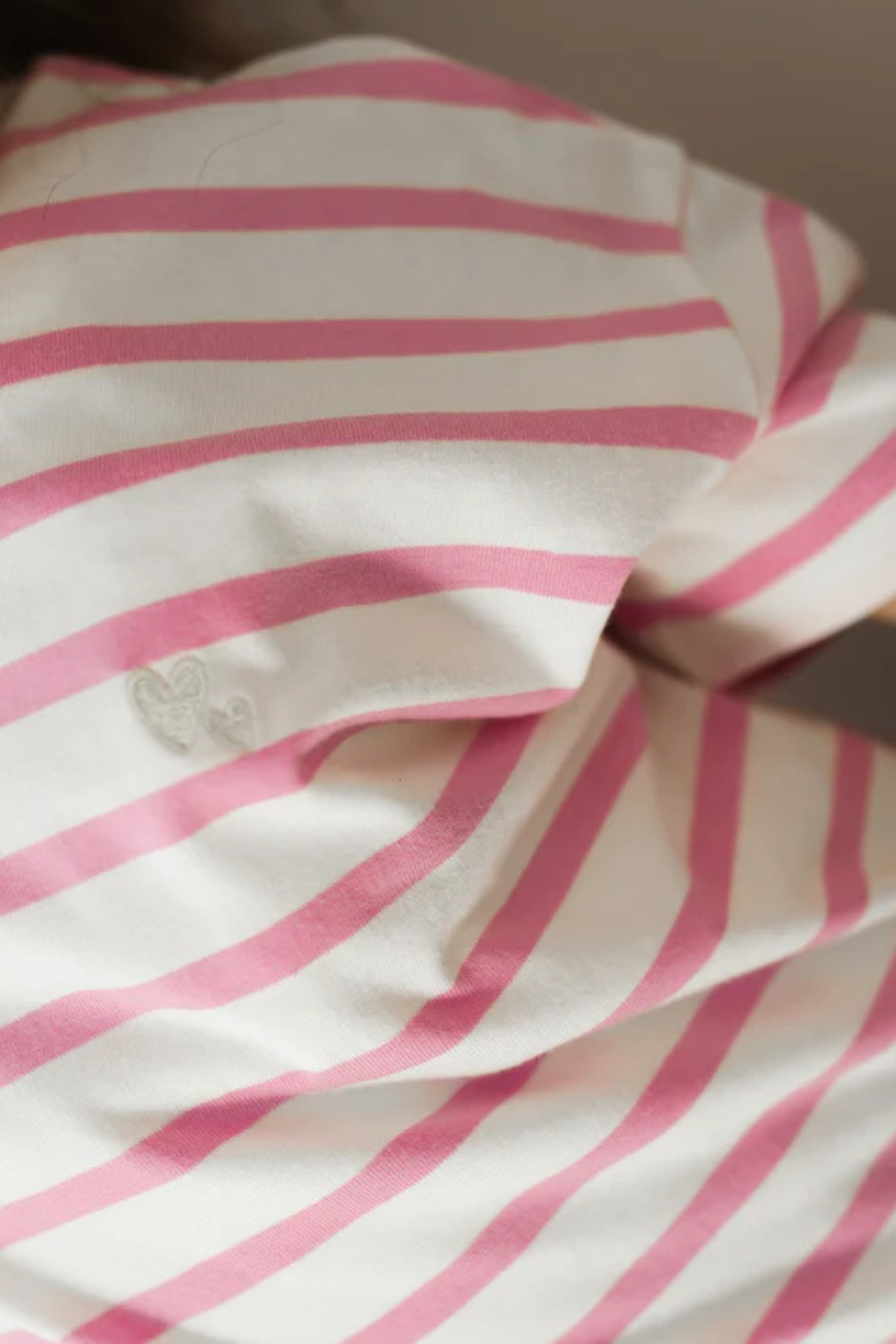 T-Shirt "Colette" | Peony / Milk