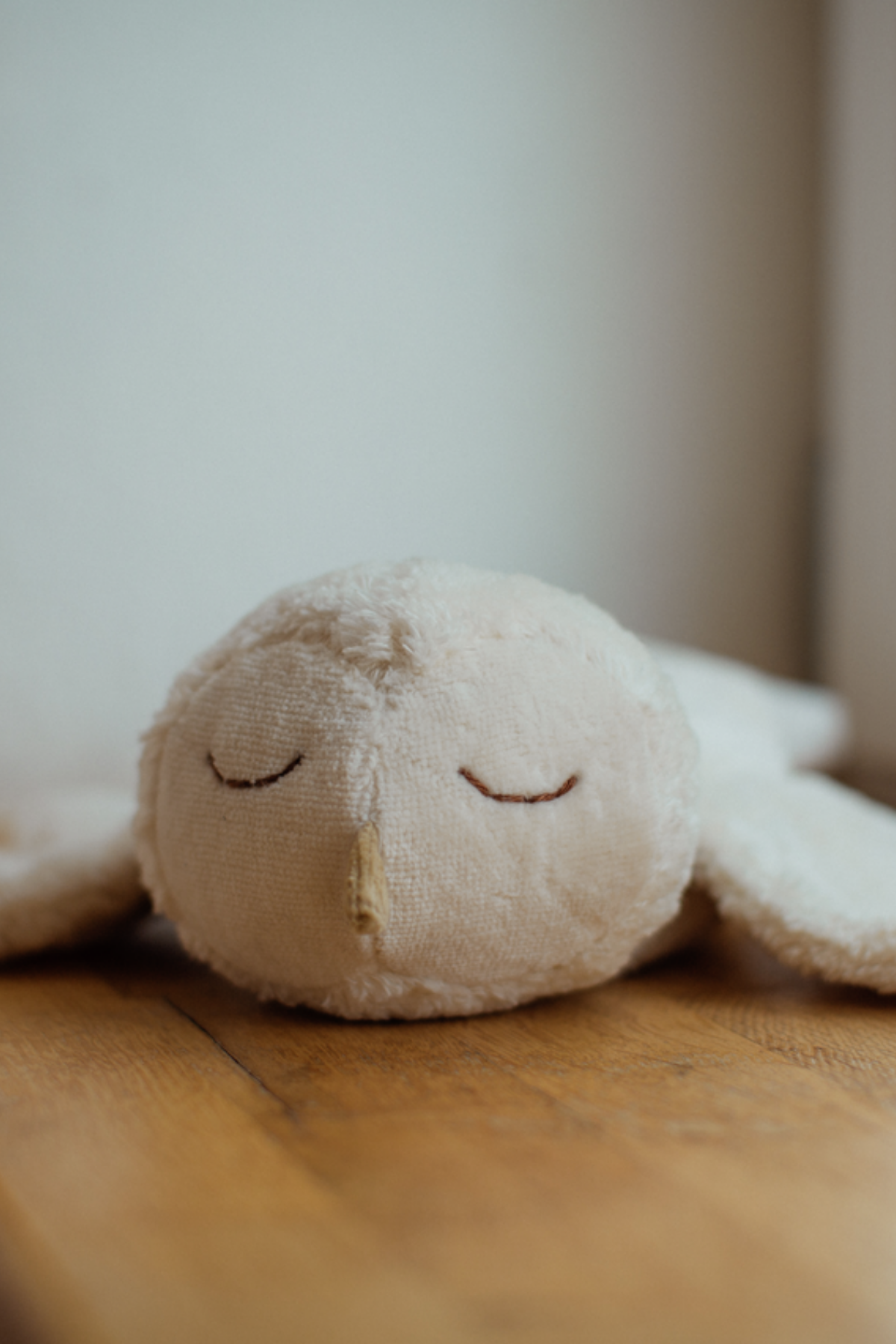 Kuscheltier/ Wärmekissen "Schneeeule" klein