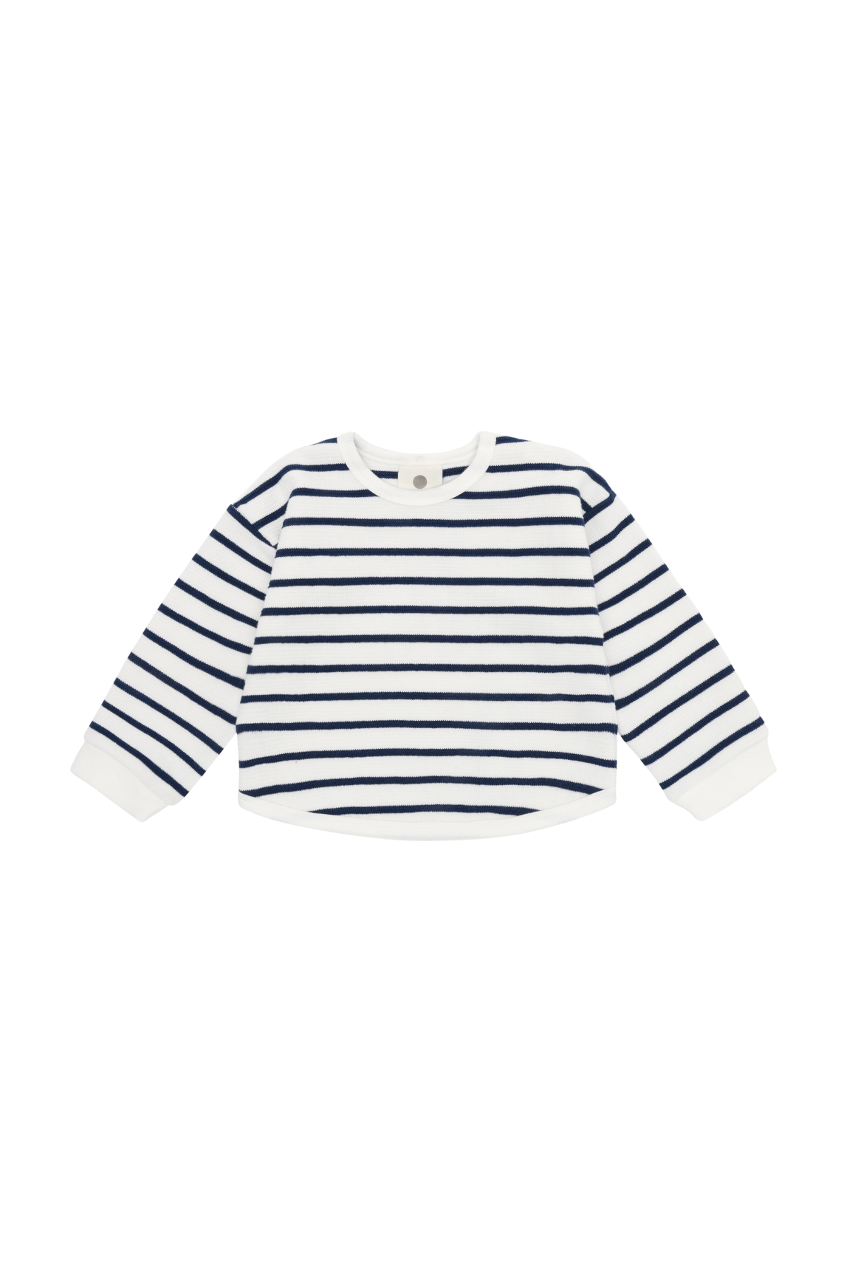 Baby gestreiftes Sweatshirt | Medieval Blue