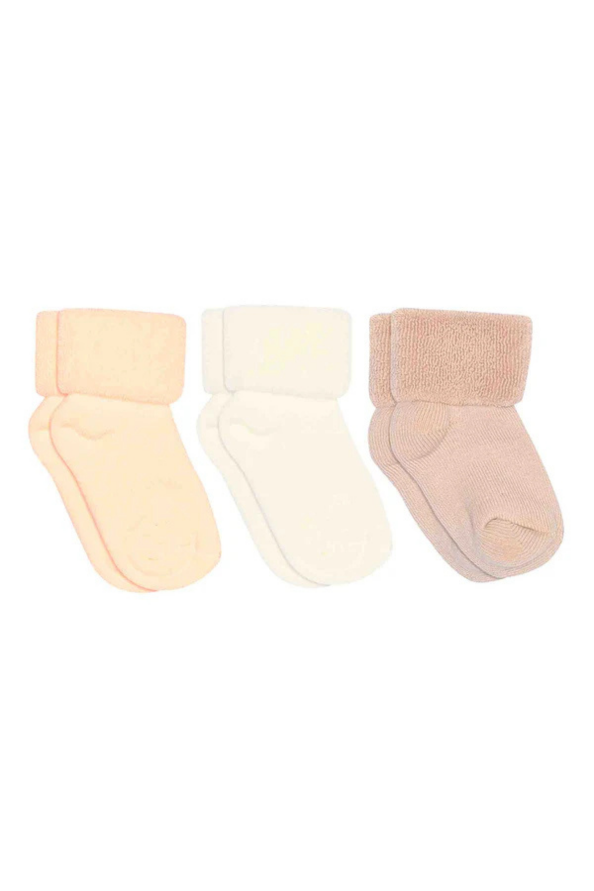 3er-Set Babysocken | verschiedene Farben