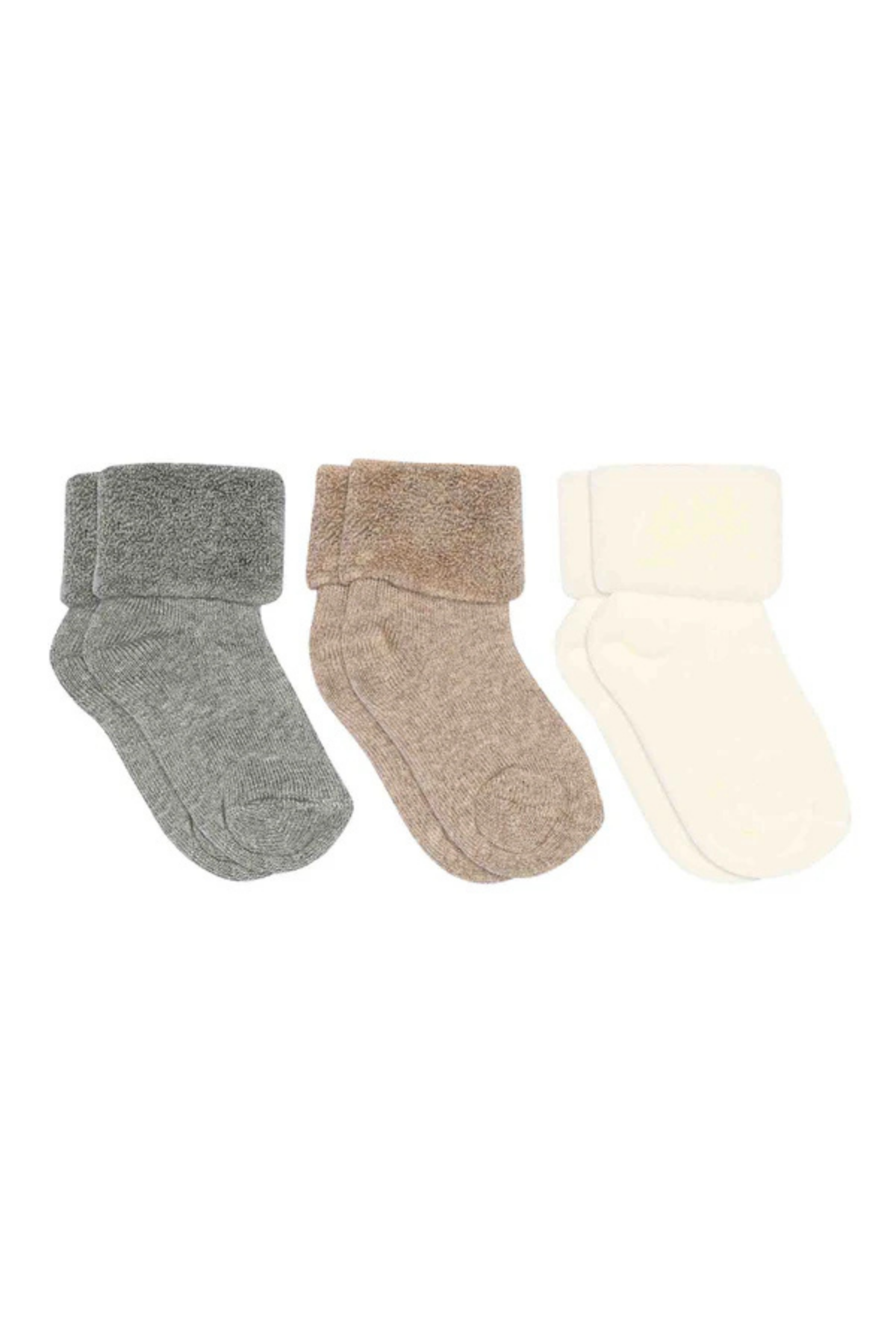 3er-Set Babysocken | verschiedene Farben