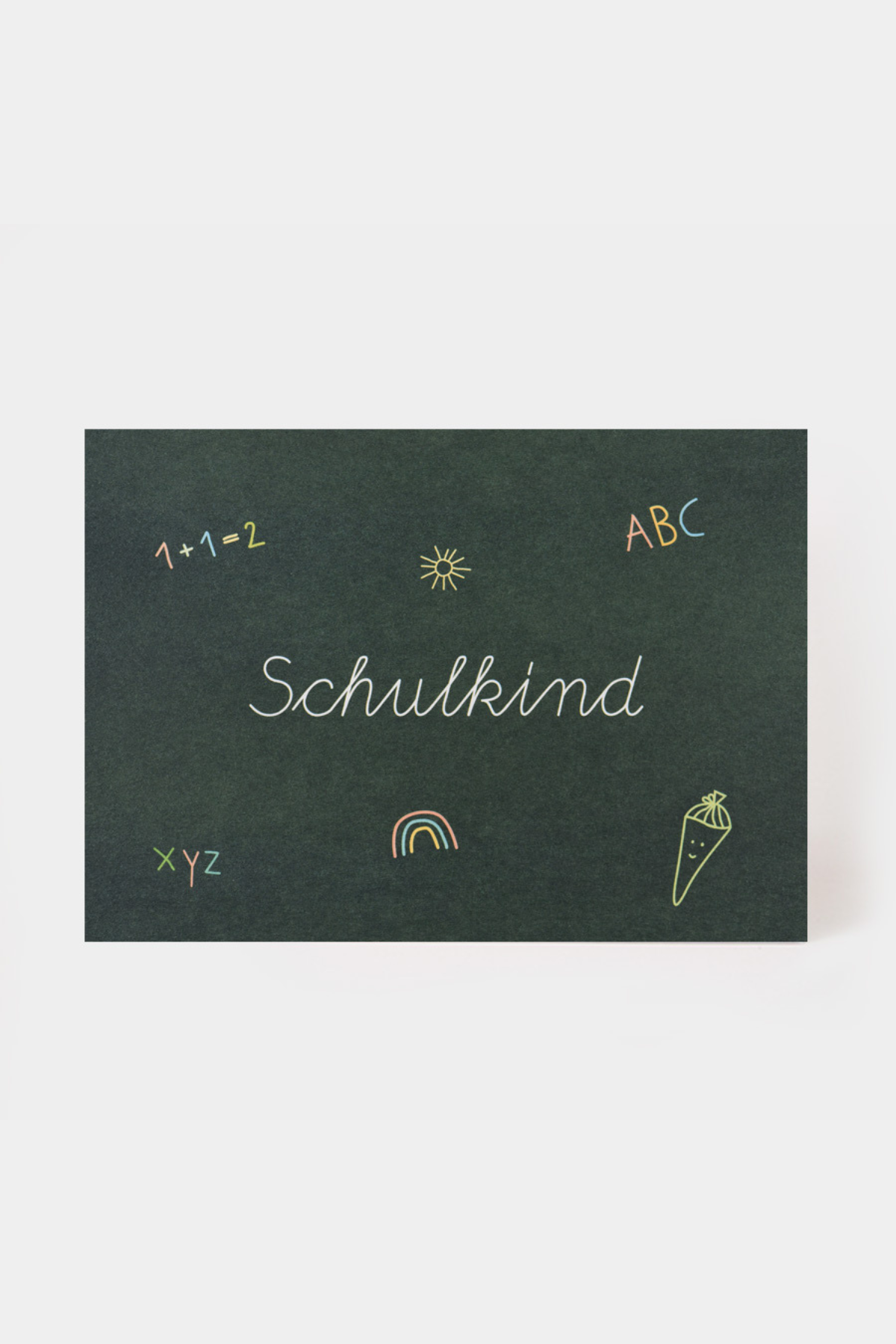Postkarte "Schulkind"