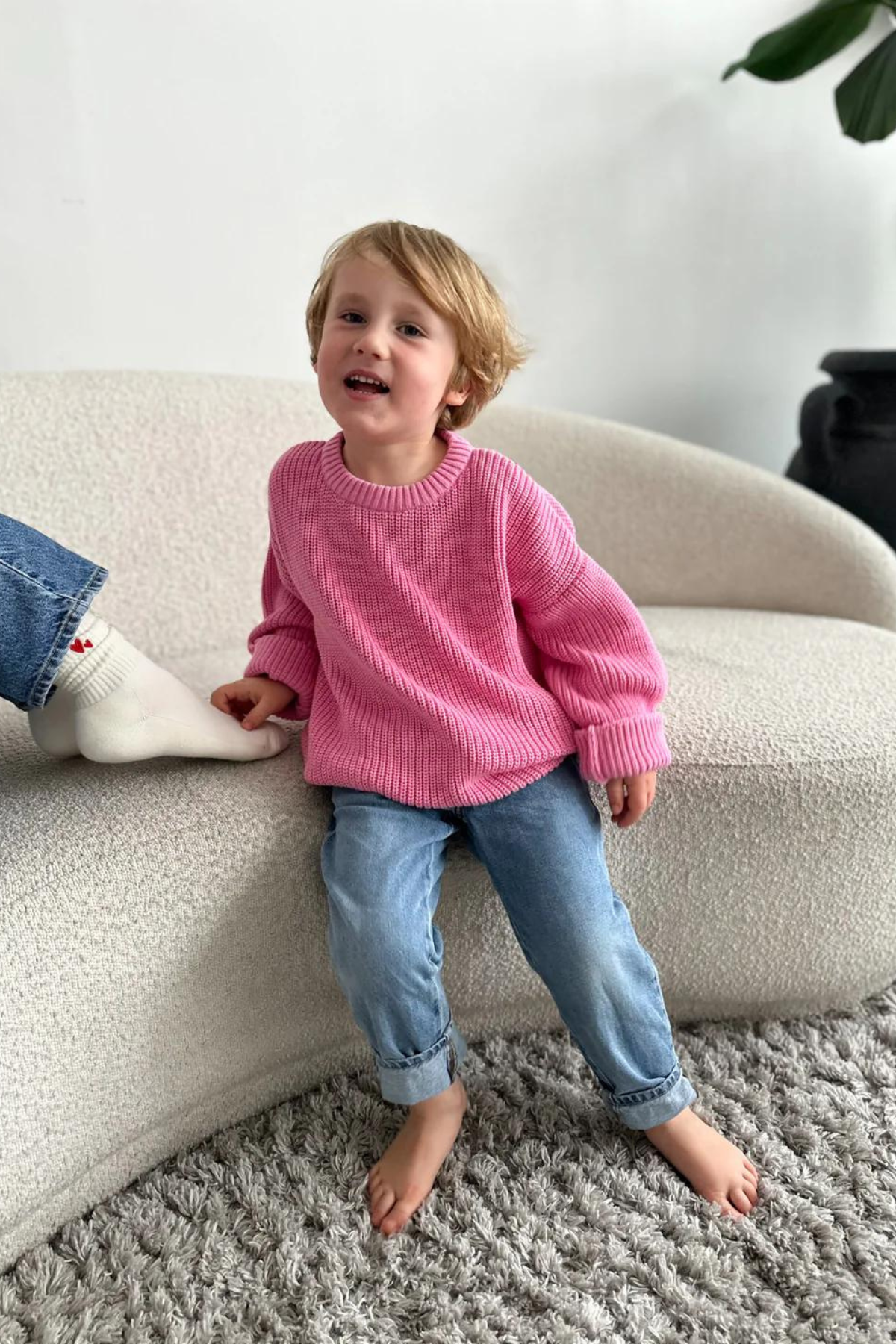 Chunky Knit "Peony" | KIDS