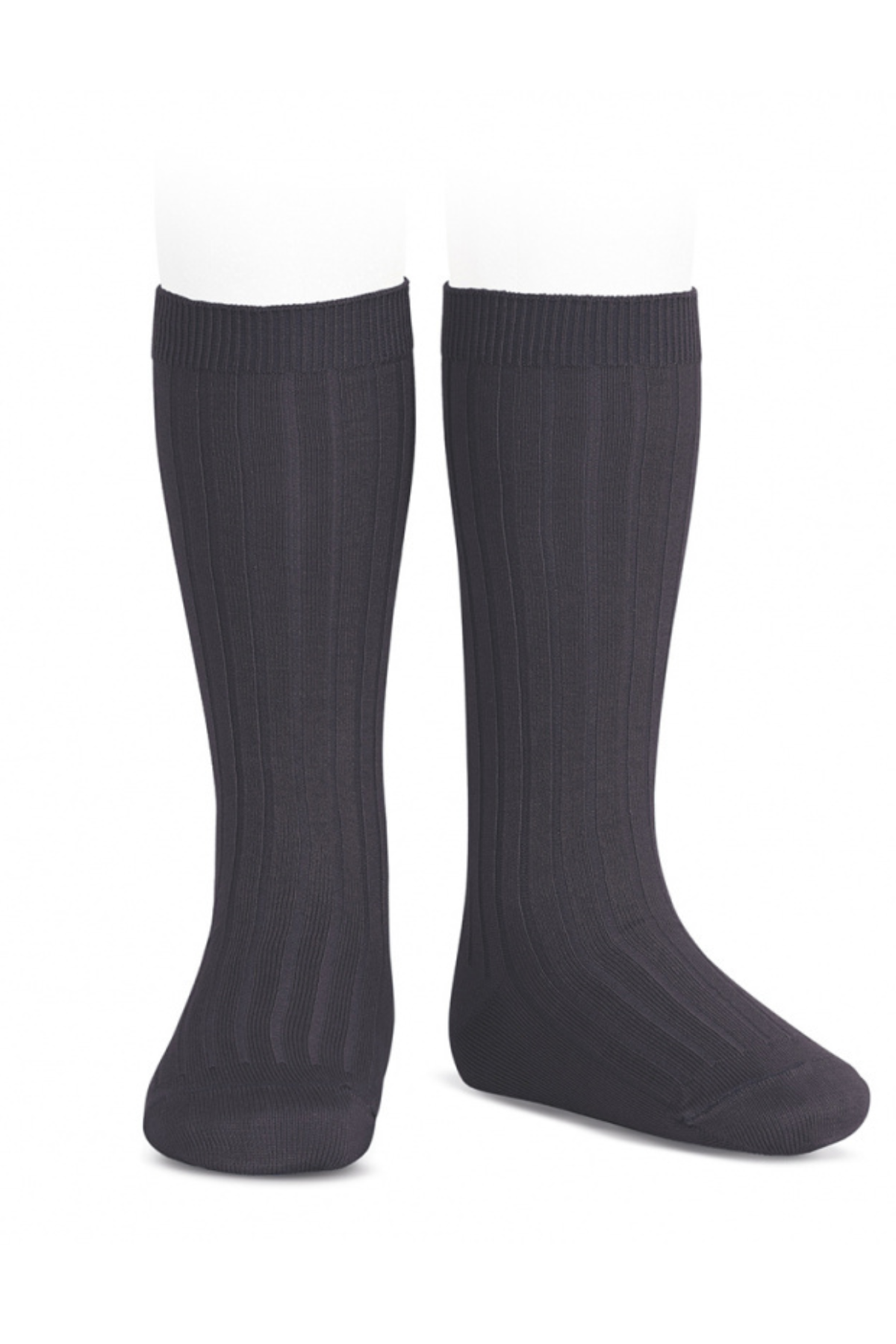 Ripp Kniestrümpfe | verschiedene Farben