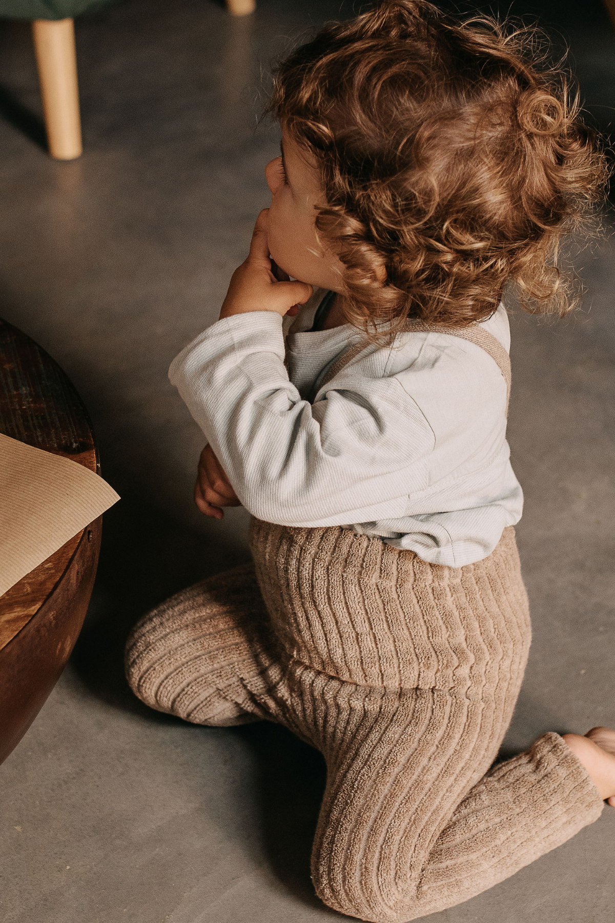 Granny Teddy Leggings mit Hosenträgern | verschiedene Farben