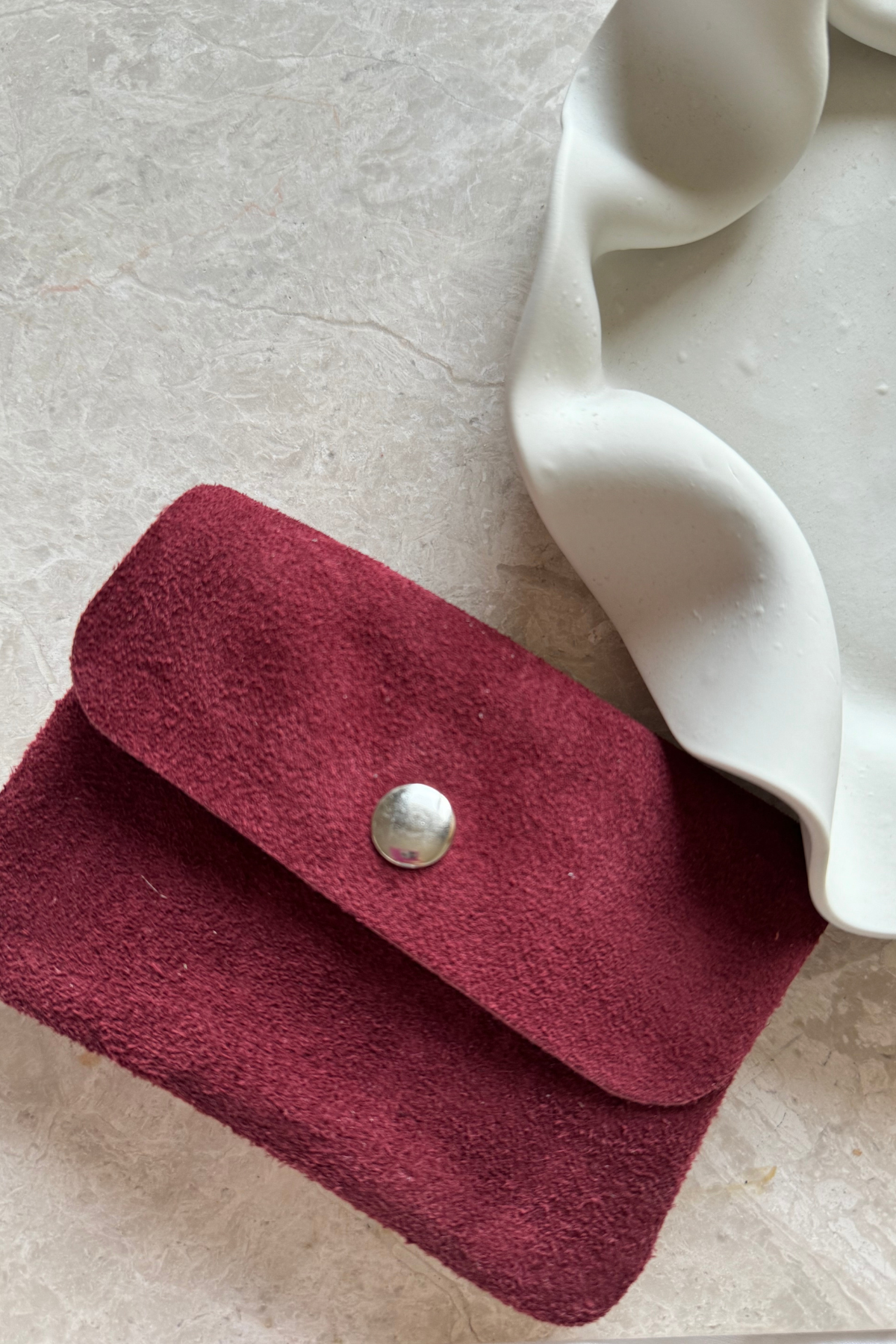 Portemonnaie aus Wildleder | verschiedene Farben