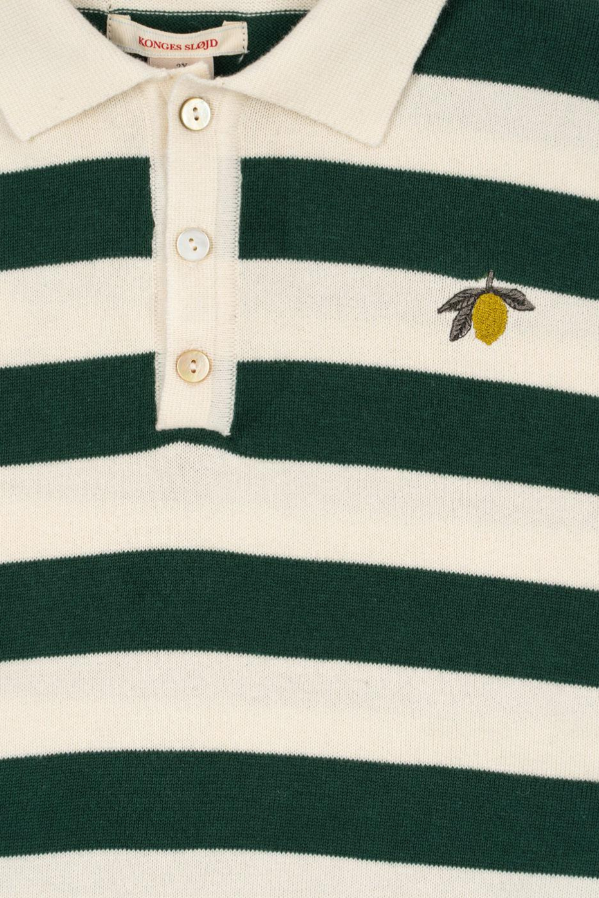 Polo Langarmshirt "Manis" | Pine Grove Stripe