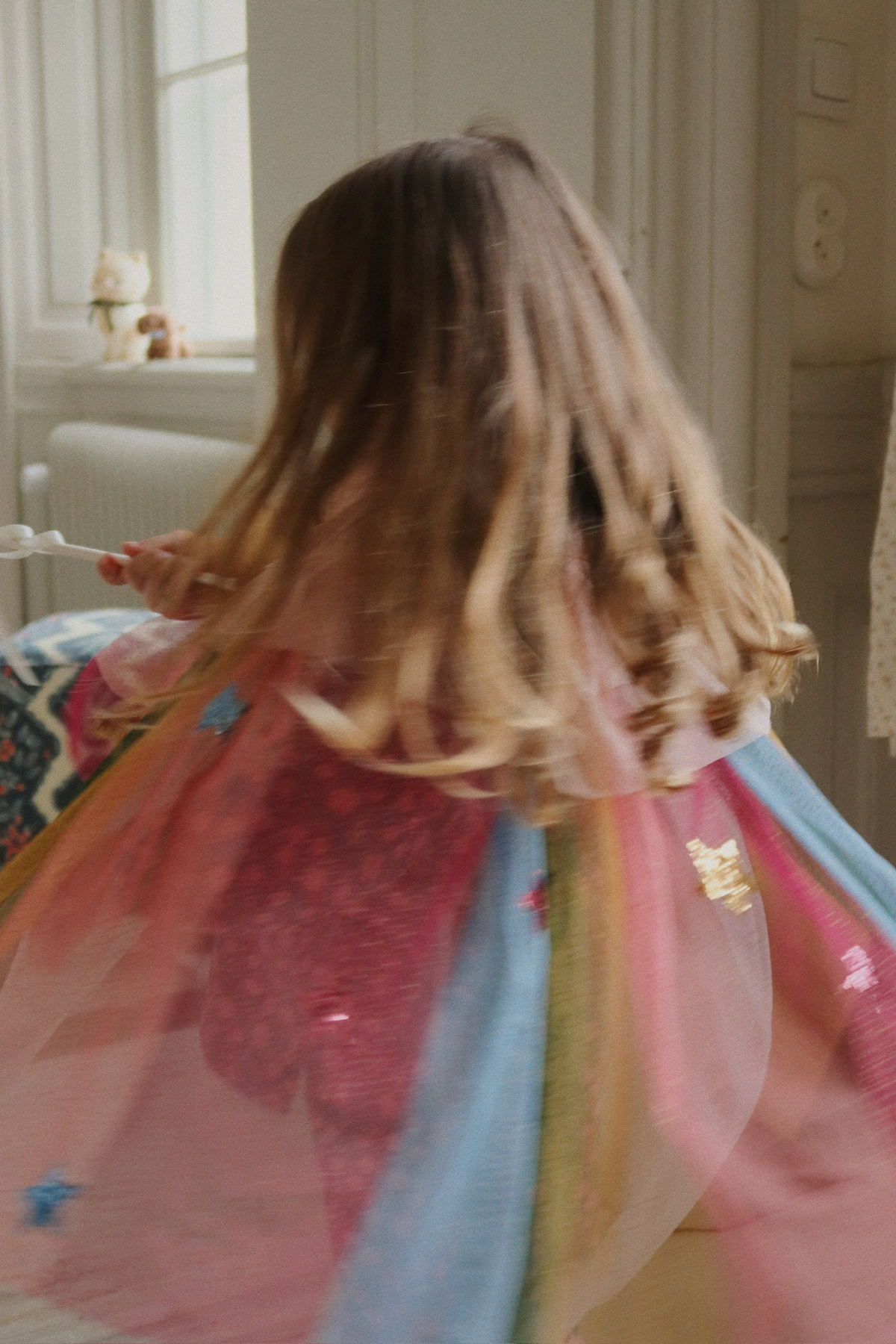 Glitzer Feen-Kostüm "Regenbogen" | Evening Sand