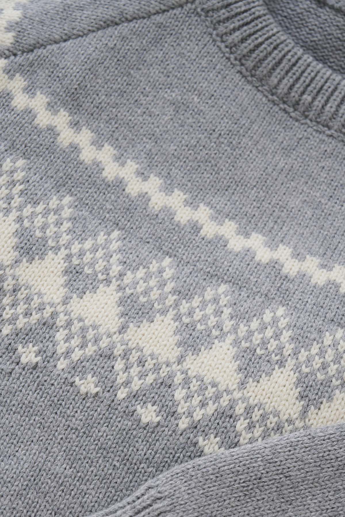 Pullover aus Woll-Mix | Light Grey Melange