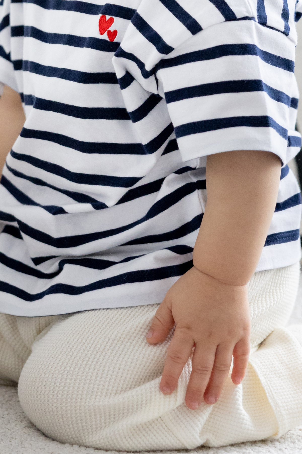 T-Shirt "Colette" | Mini | Navy / Milk