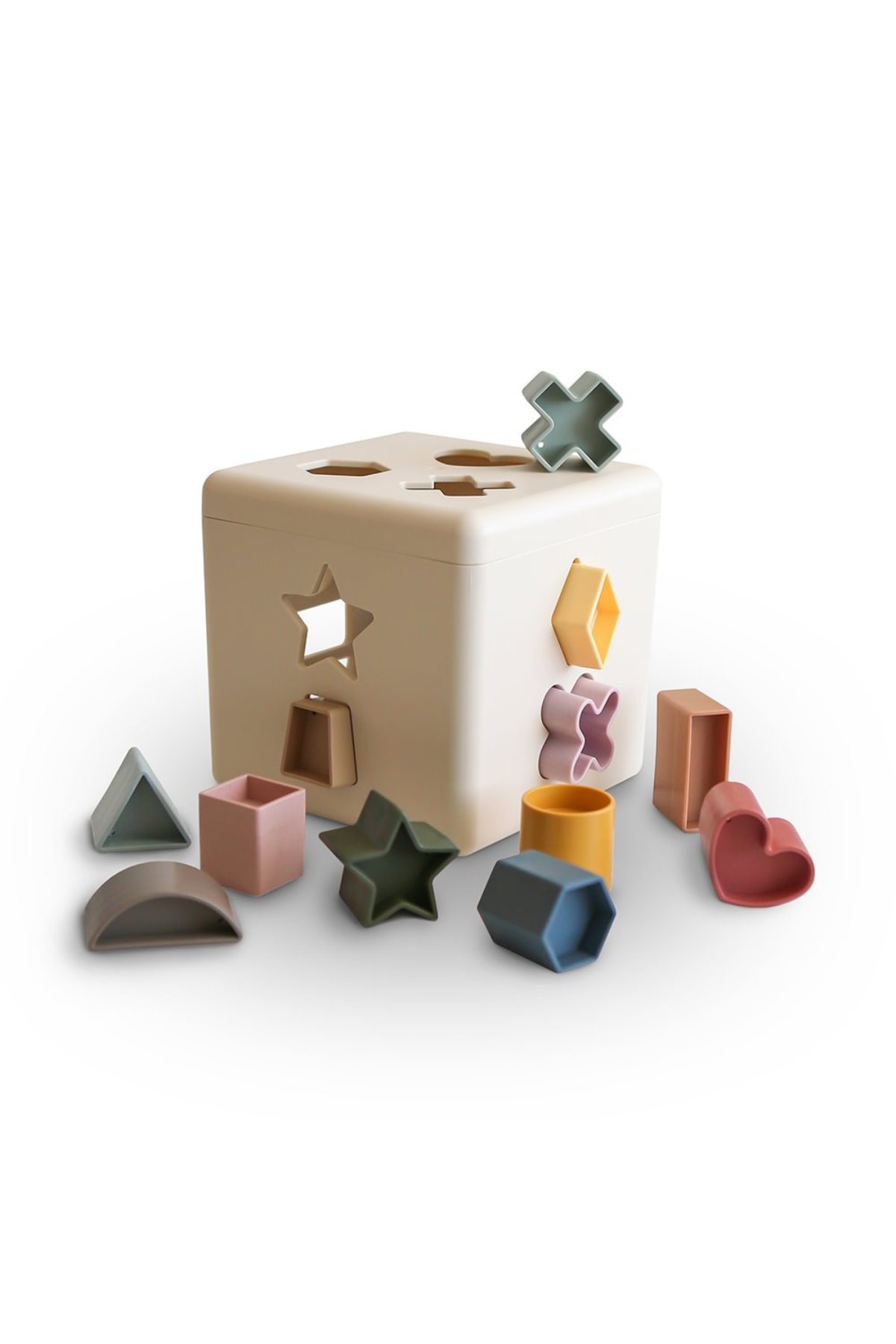 Babyspielzeug: Formsortierbox "Shape Sorting Box"