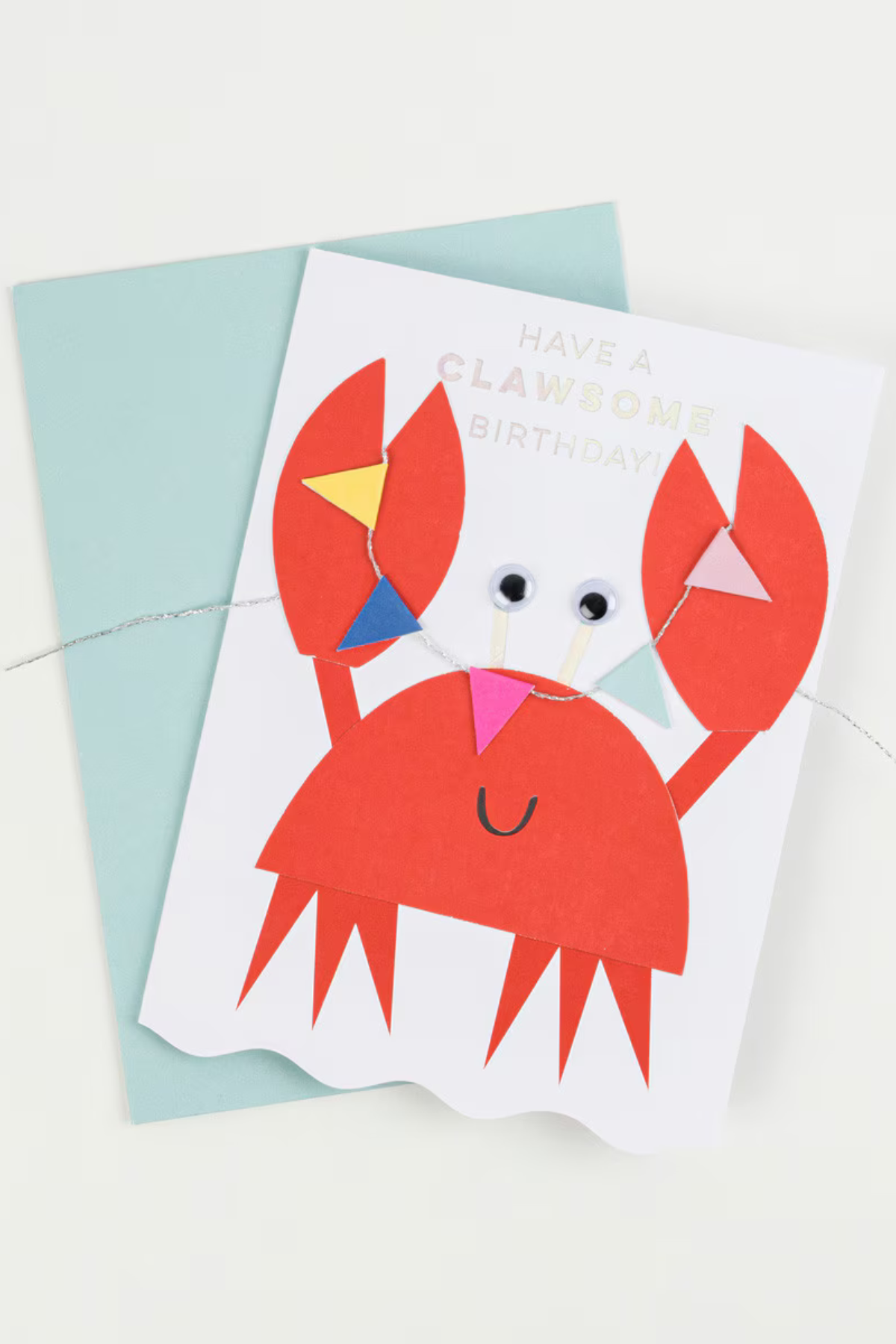 Geburtstagskarte "Crab"