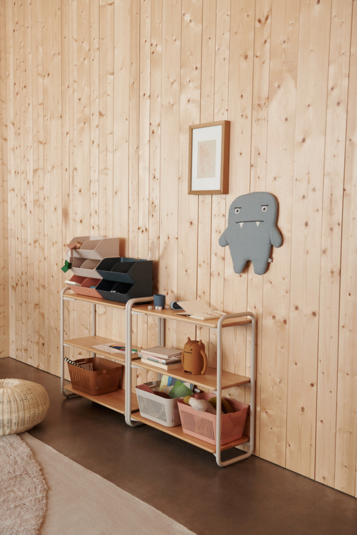 4er Set Aufbewahrungskorb "Makeeva" | Größe S