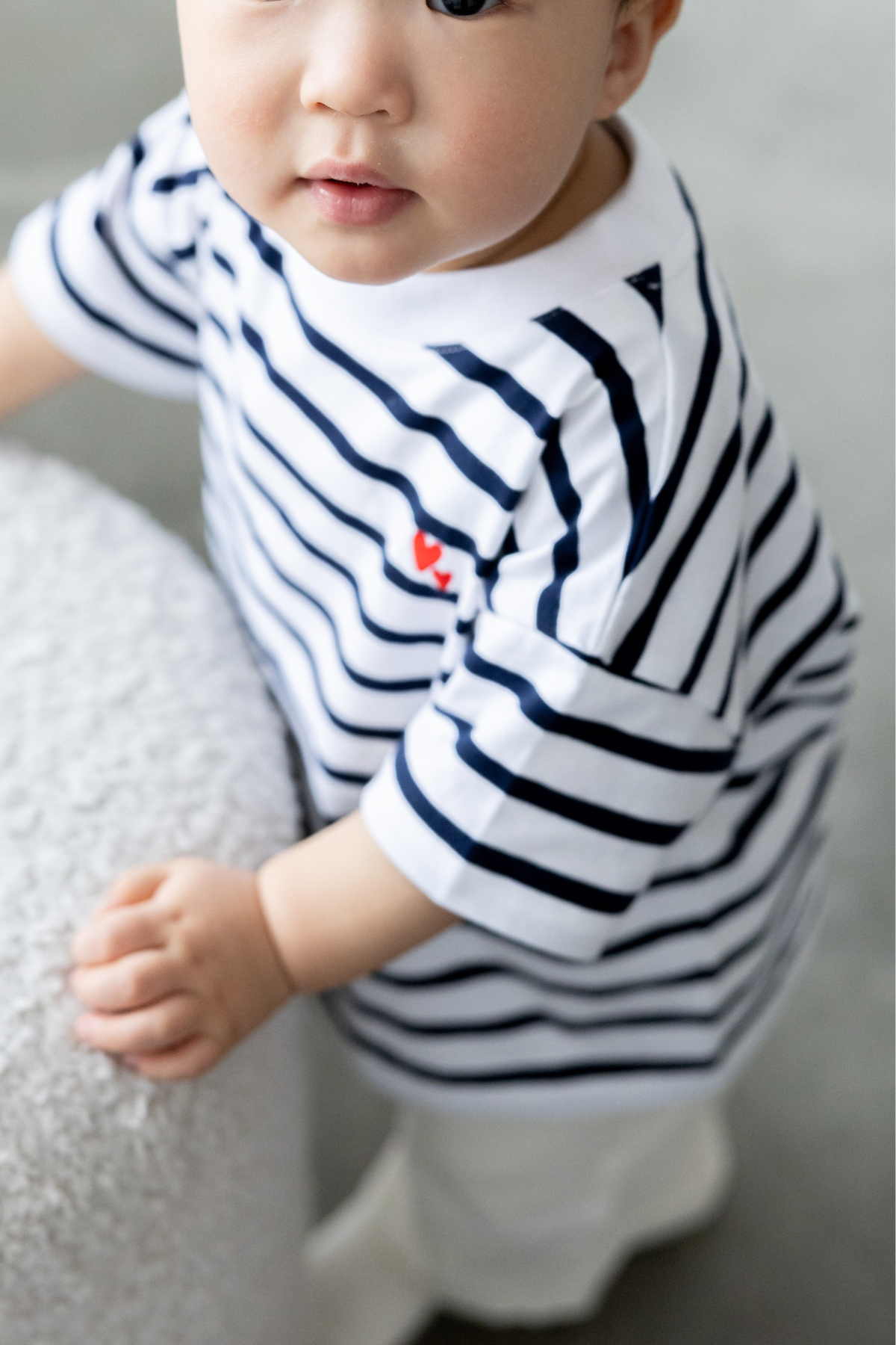 T-Shirt "Colette" | Mini | Navy / Milk