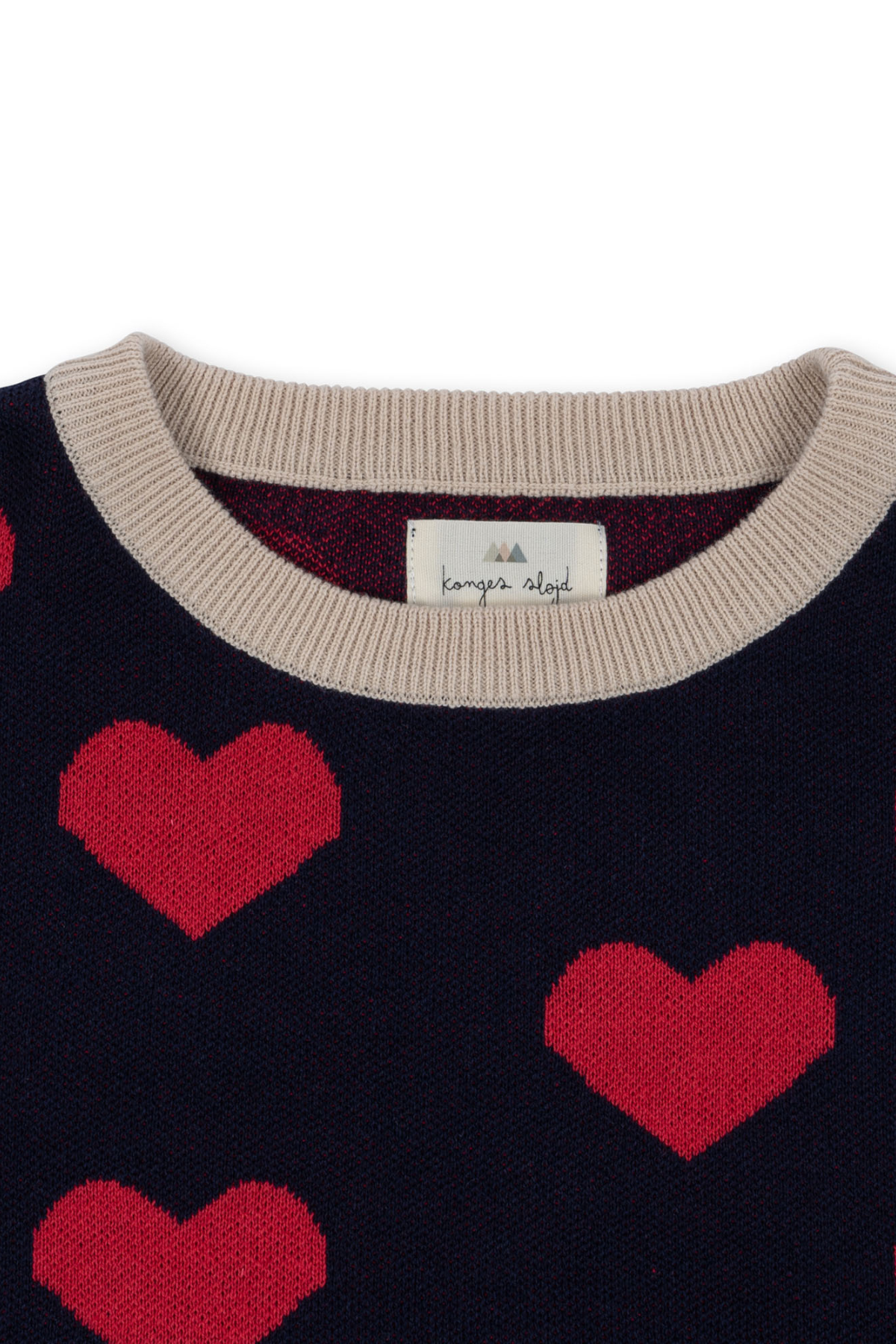 Strickpullover "Lapis" | Navy Heart
