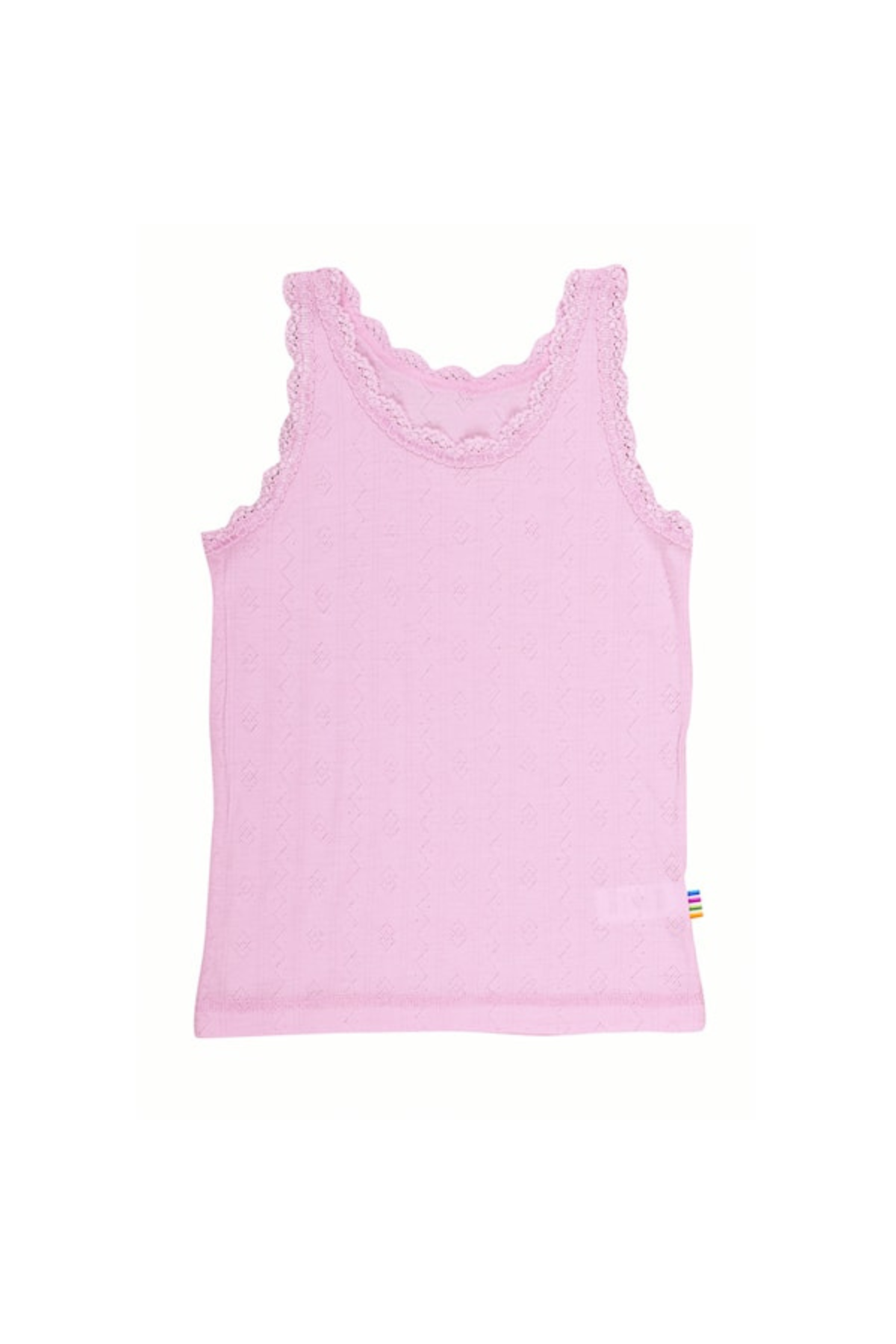 Unterhemd mit kleine Rüschen aus Wolle Seide | Verschiedene Farben