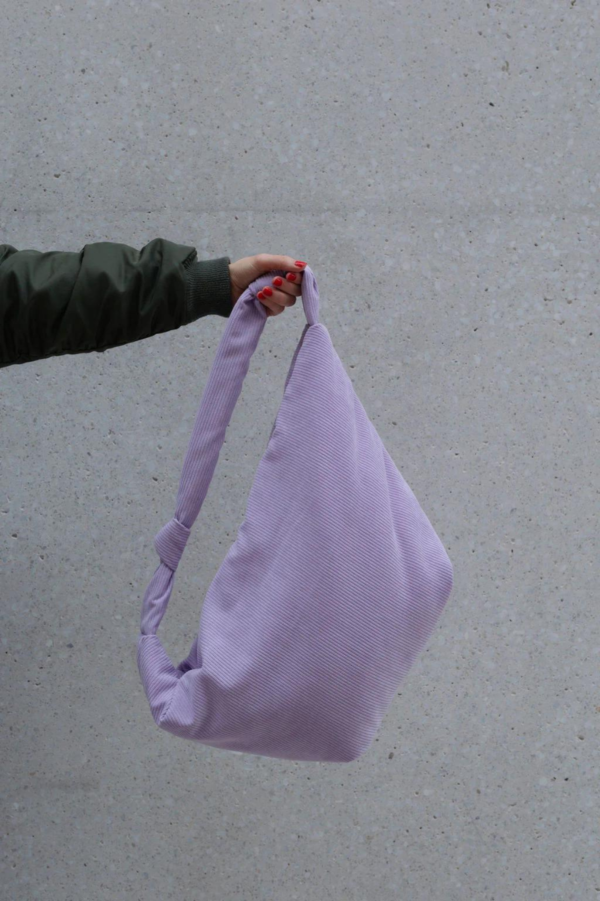 Mom Bag | Lukkily Bag #1 |Cord Lilac