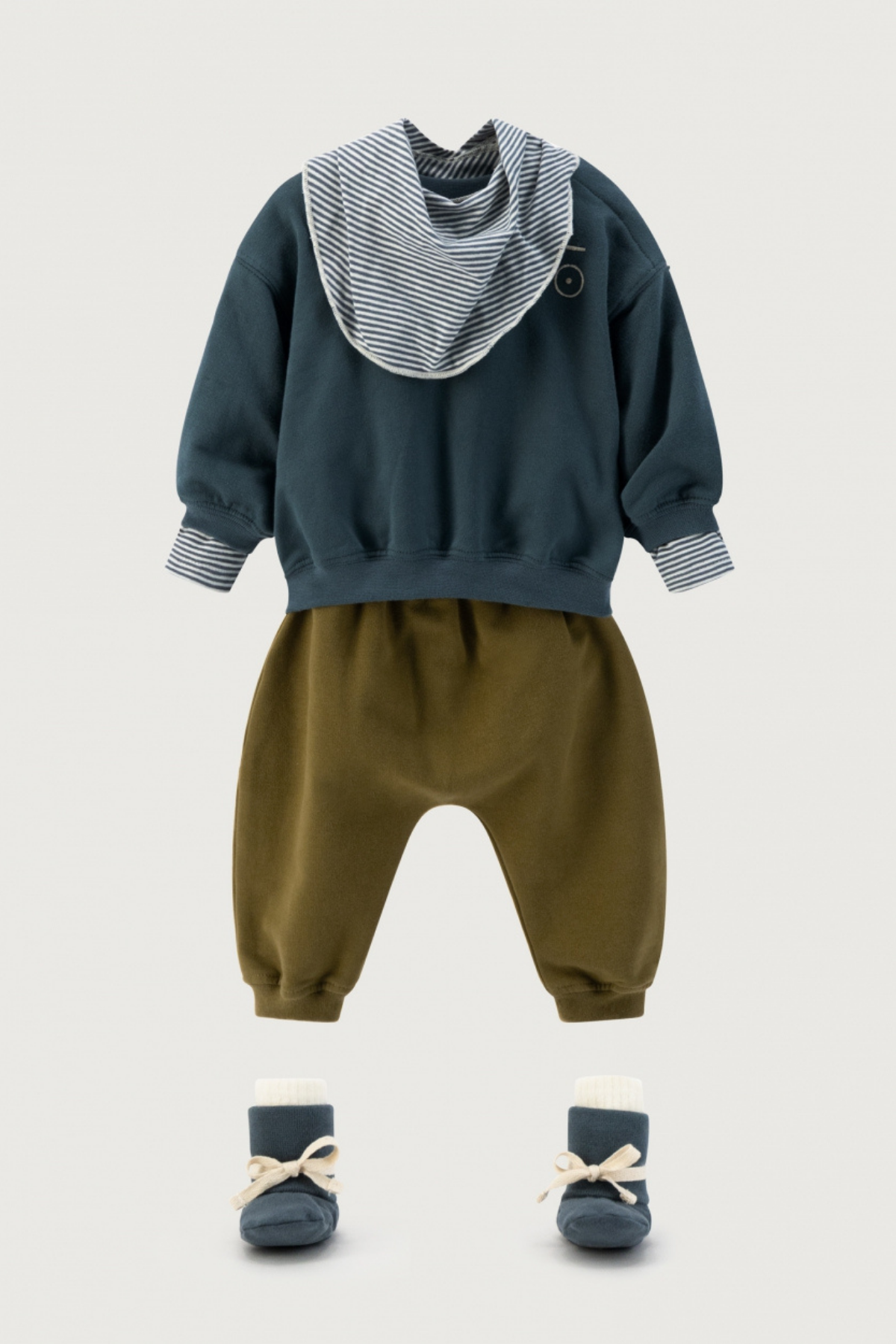Baby Sweatshirt Dropped Shoulder | verschiedene Farben