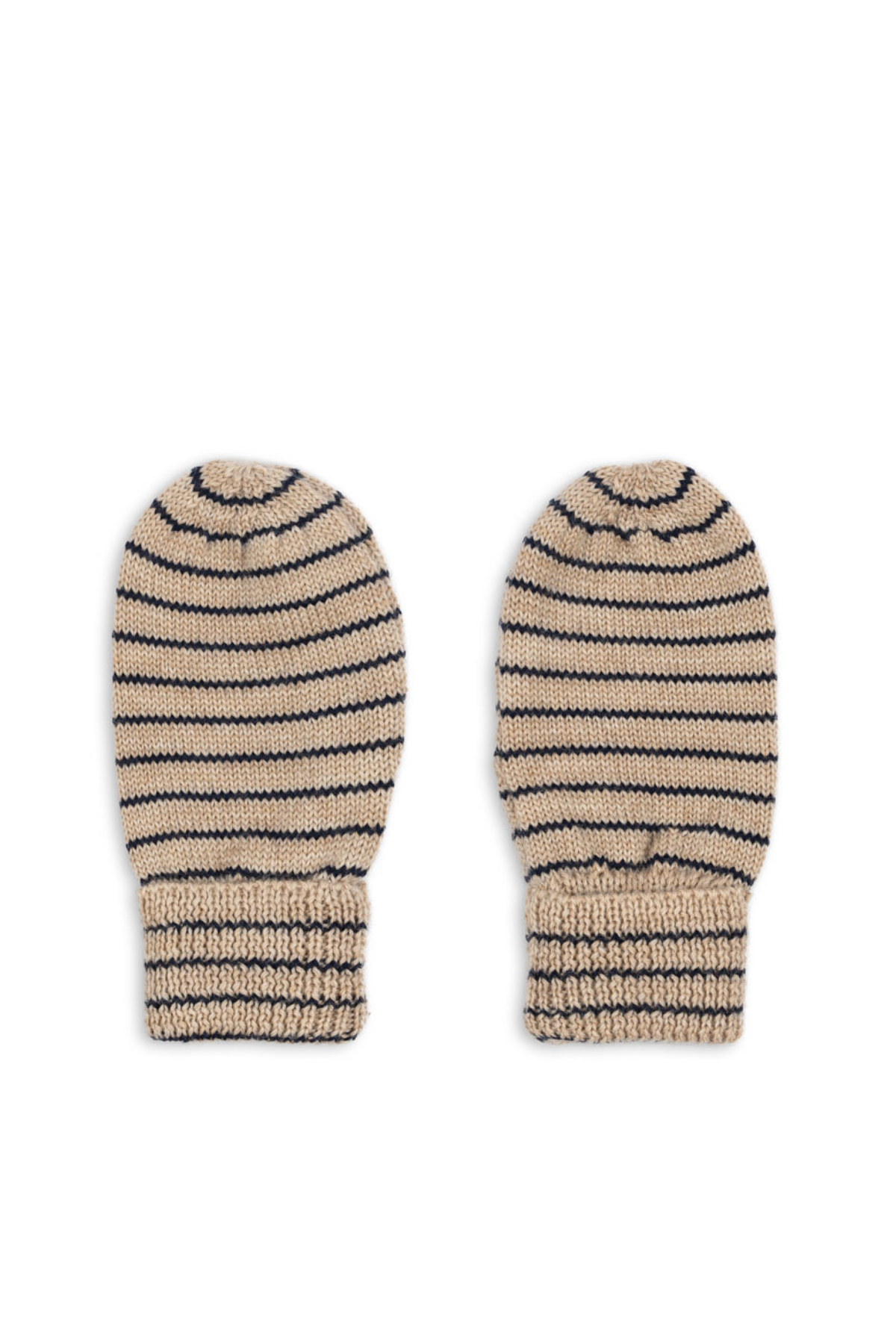Fäustlinge "Louli" aus Merinowolle | Stripe Bluie