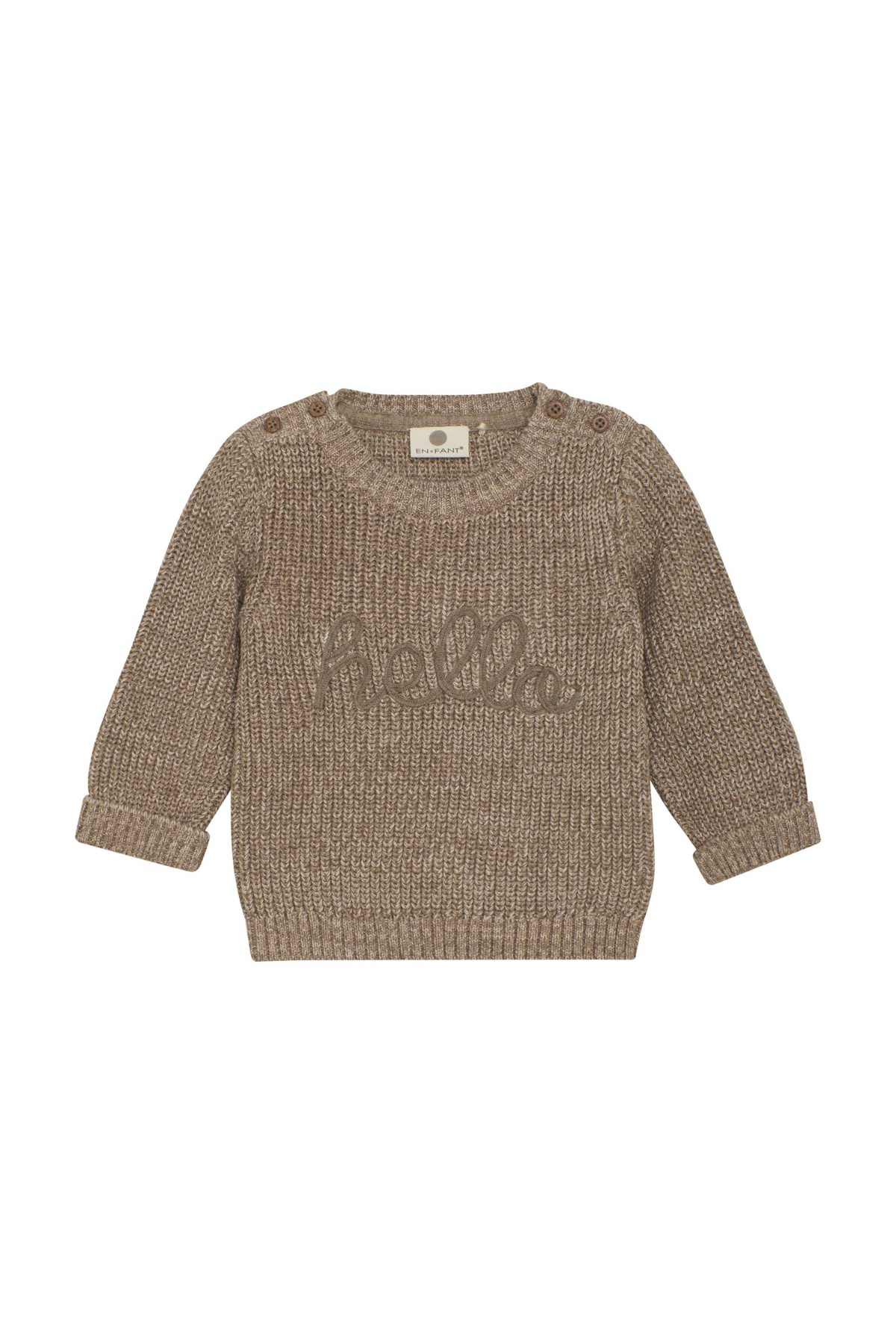 Strickpullover "Hello"