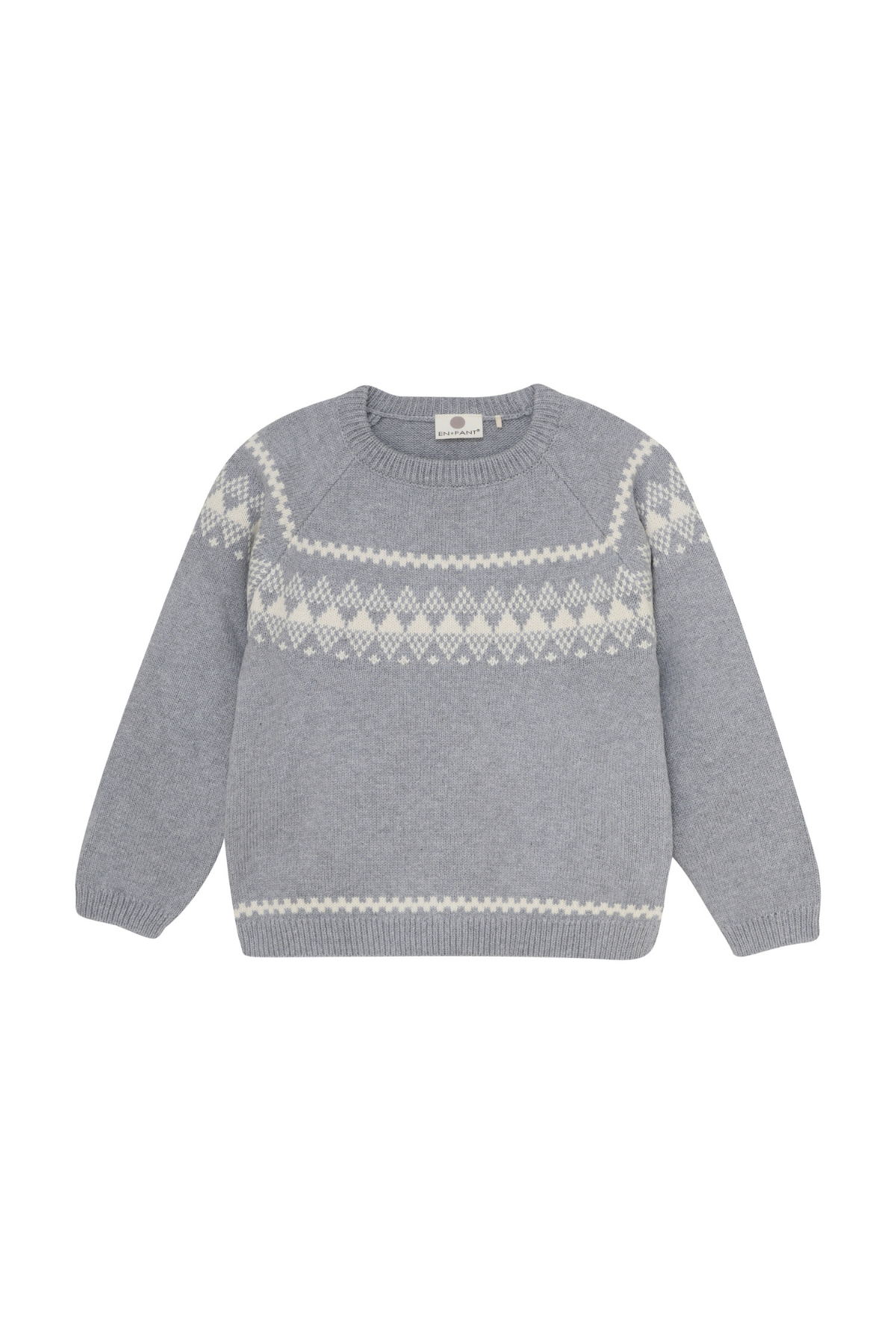 Pullover aus Woll-Mix | Light Grey Melange