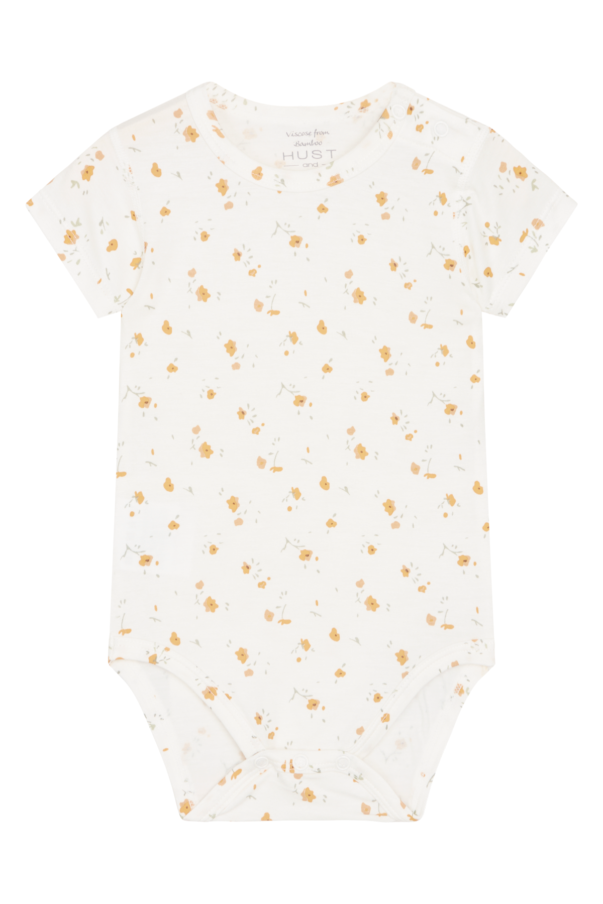 Kurzarmbody "Buller" aus Bambus | Ivory