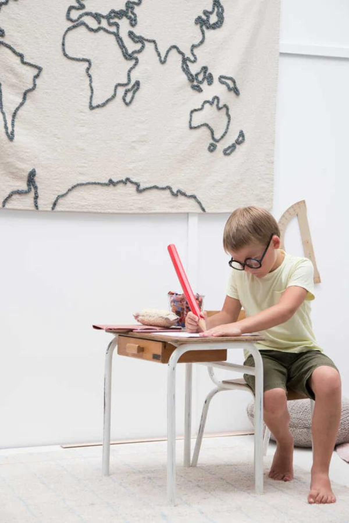 Wandteppich "Canvas Map"