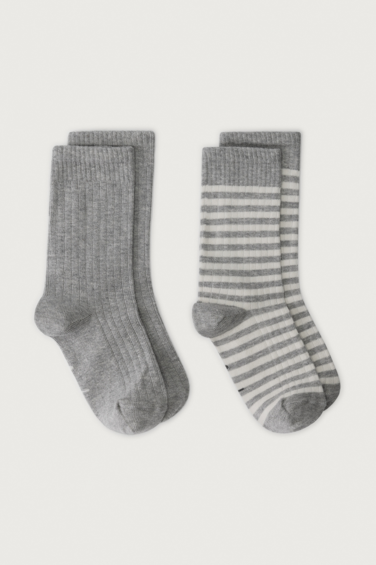 2er-Set Gerippte Socken | verschiedene Farben