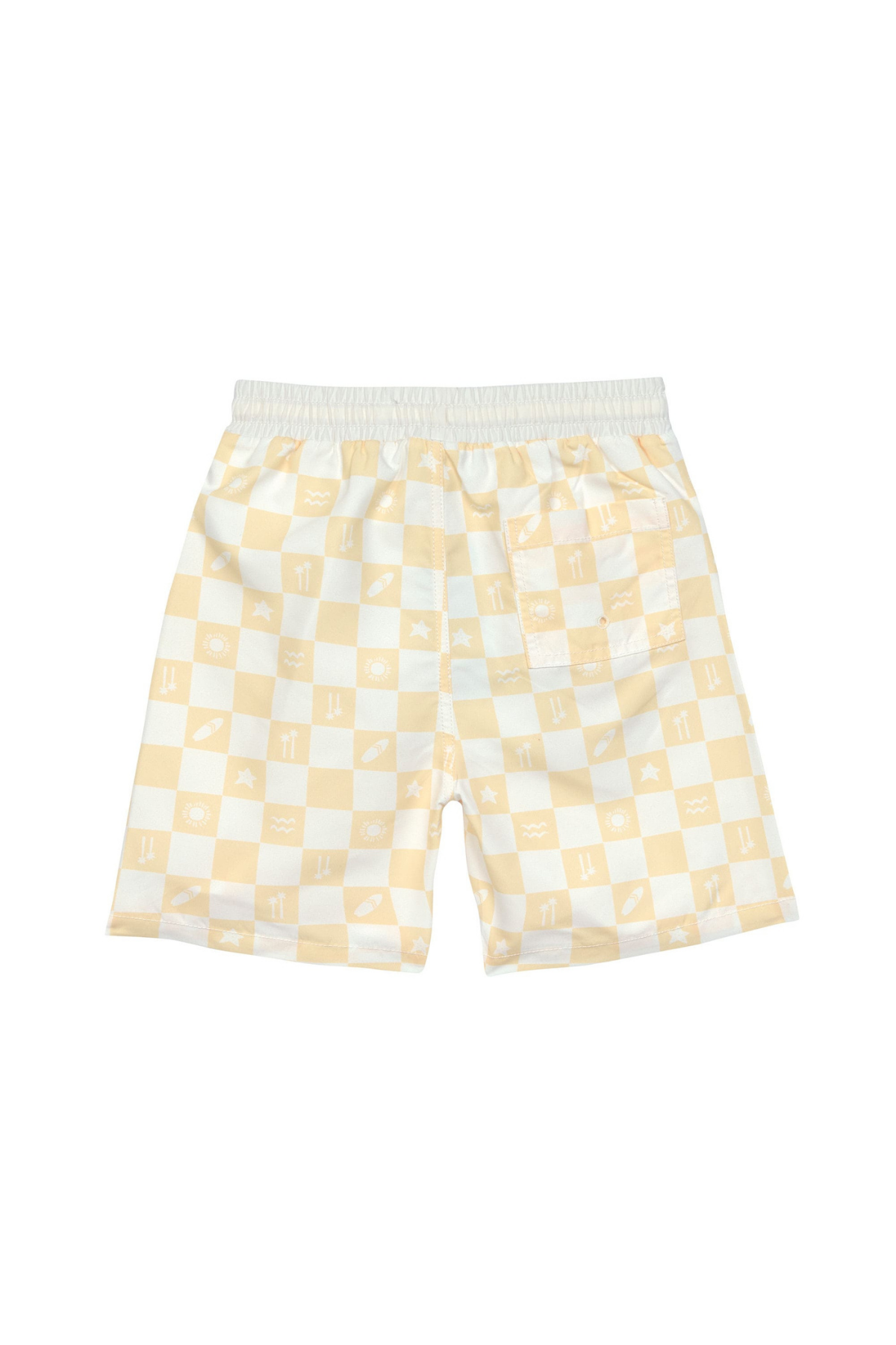Badehose "Boardie" mit UV-Schutz | Check Pattern