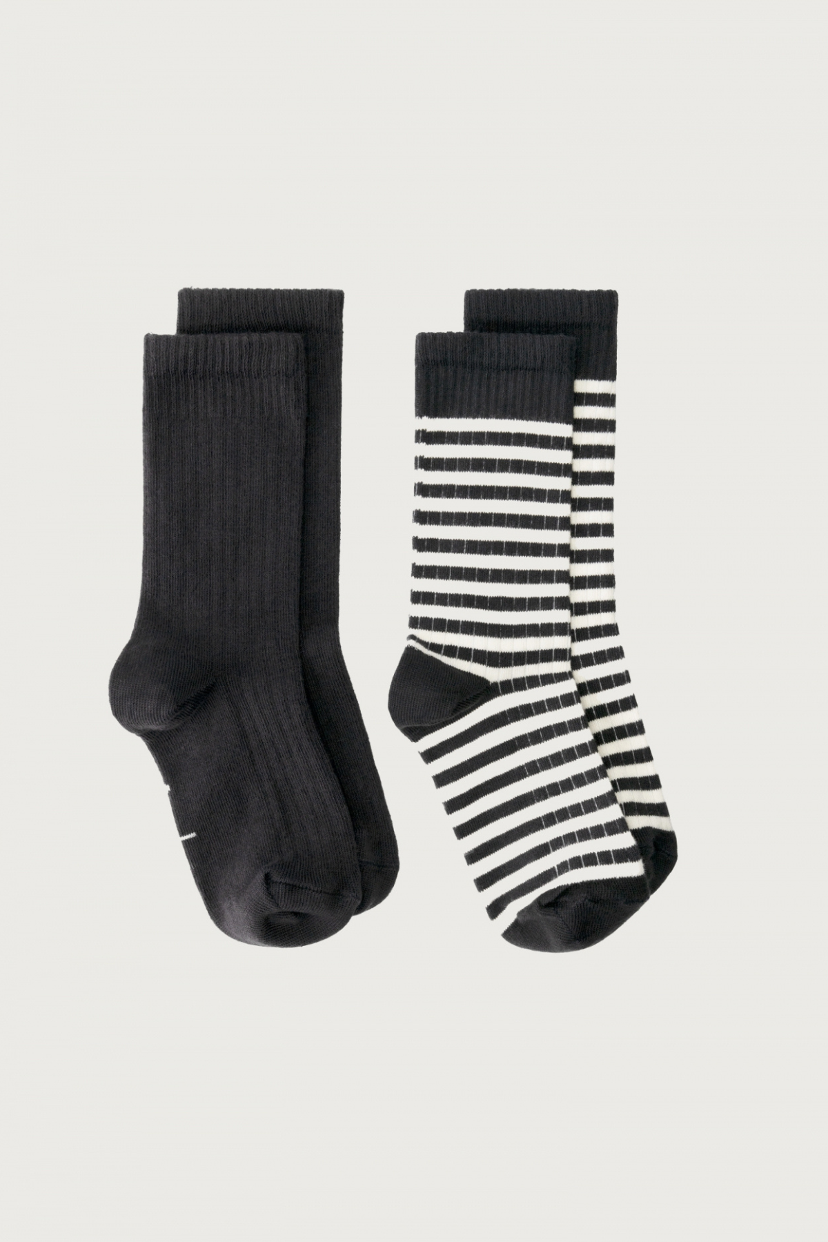 2er-Set Gerippte Socken | verschiedene Farben