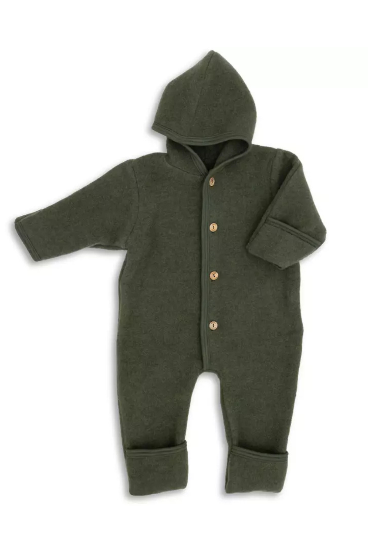 Wollfleece Kapuzenoverall | verschiedene Farben