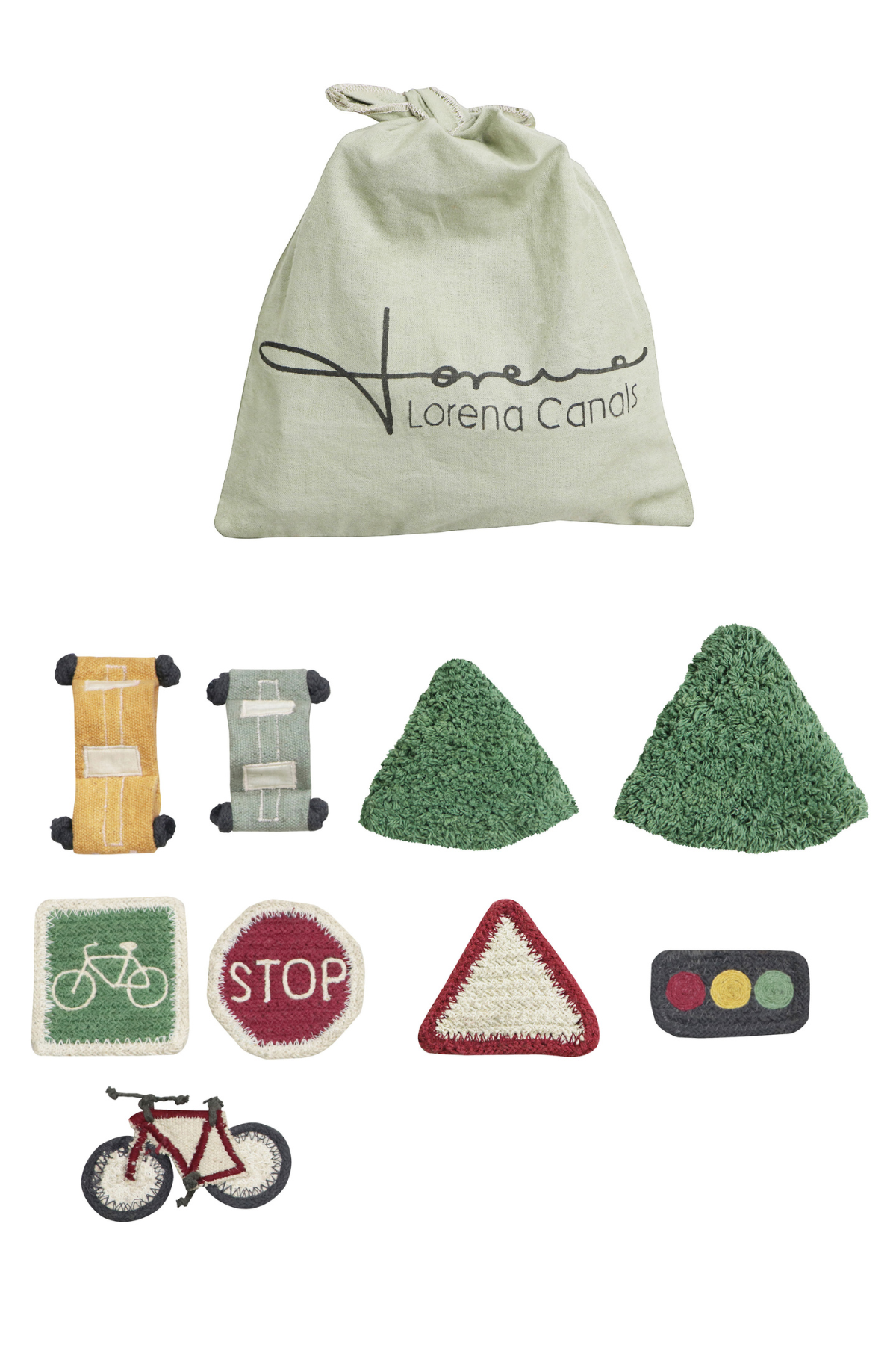 Waschbarer Spielteppich EcoCity