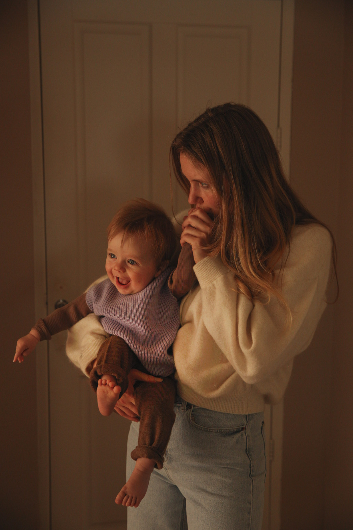 Strickpullunder "Vest Harvey" Baby | verschiedene Farben