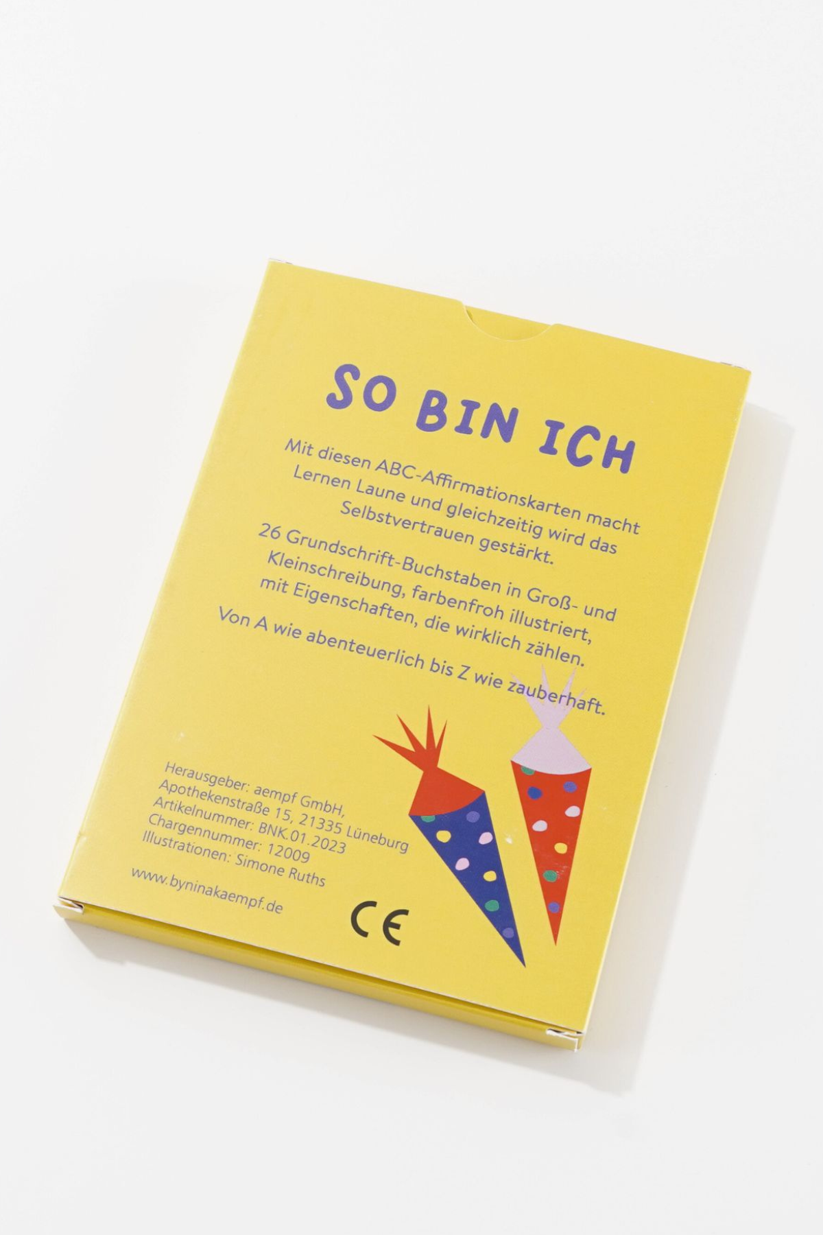 Kinder ABC Karten-Set