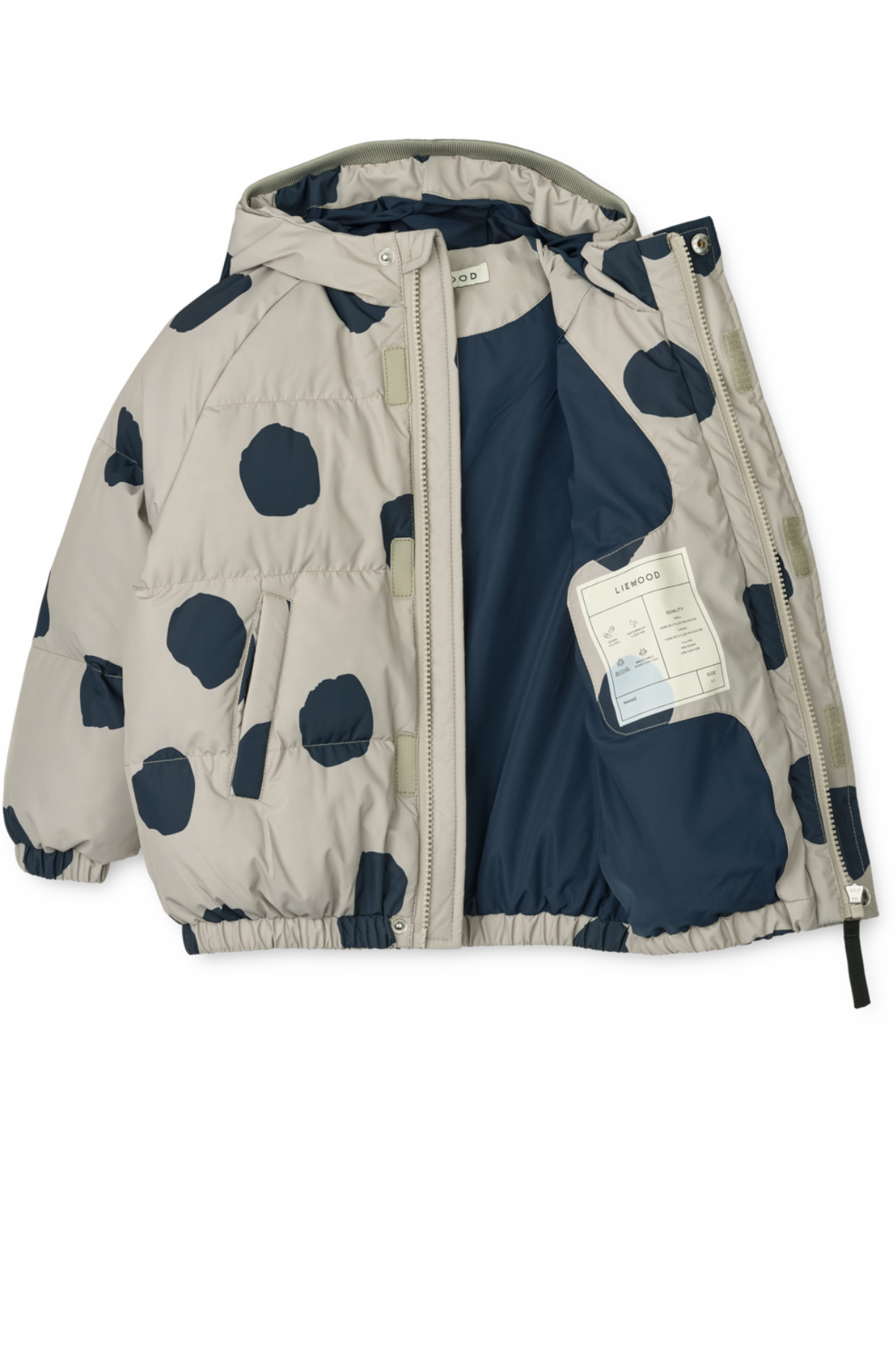 Kids Jacke "Adelina" | Spot dots / Mist
