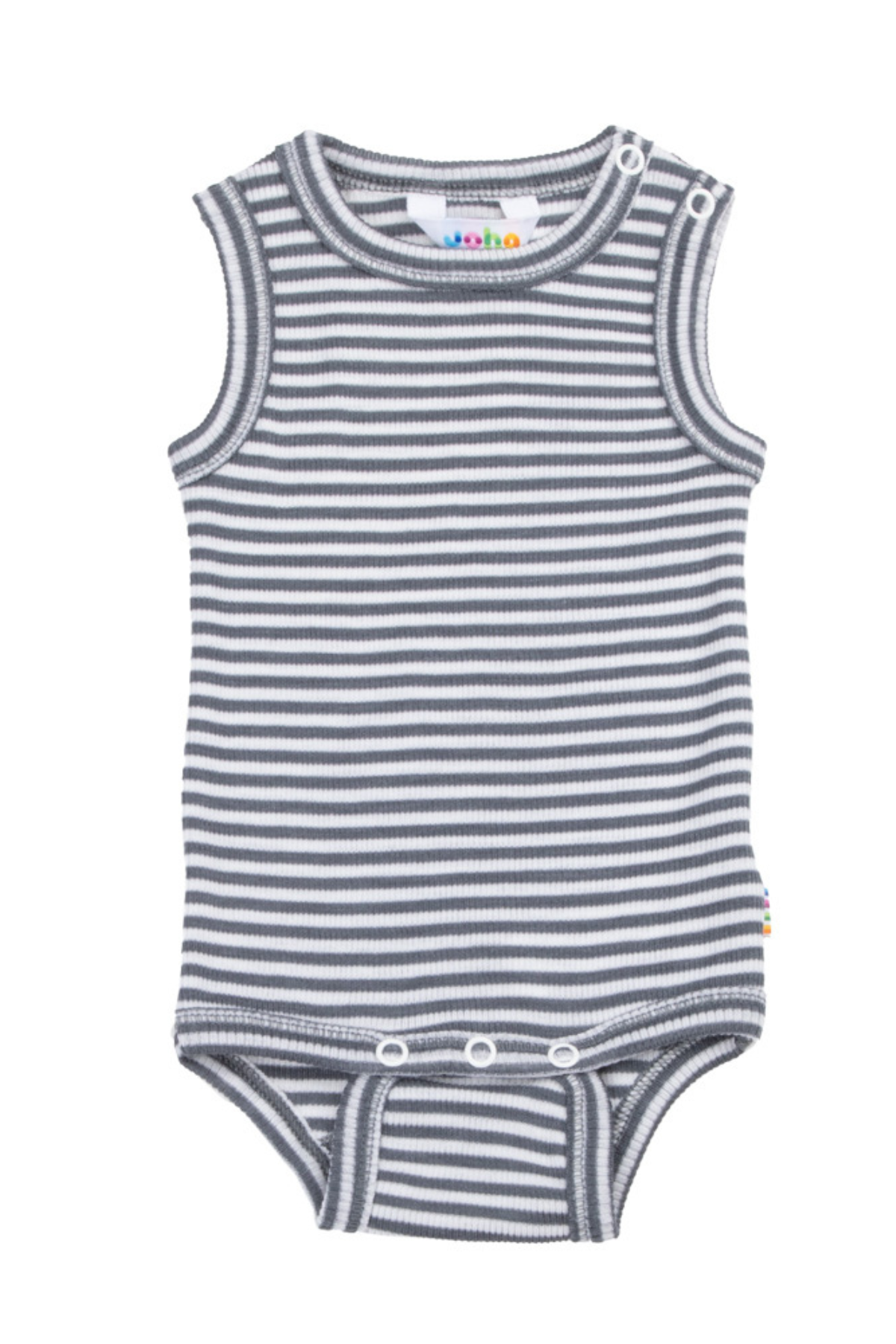 Ärmelloser Body mit Rundhals aus Wolle/Seide